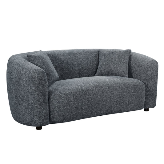 SOFA 2-SEATER NORD HM3322.01 GREY FABRIC 170x91x75Hcm.