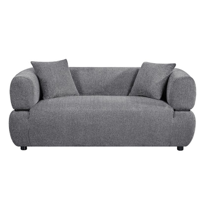 SOFA 2-SEATER ARCTIS HM3328.01 GREY FABRIC 169x88x88Hcm.