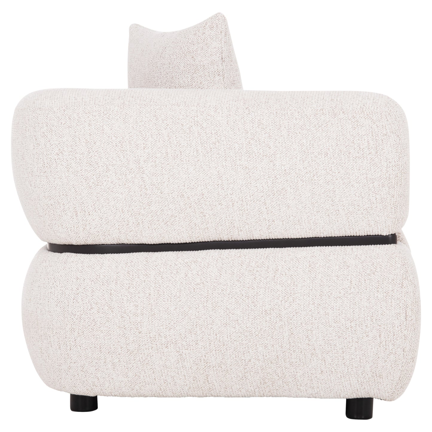 SOFA 2-SEATER ARCTIS HM3328.02 LIGHT BEIGE FABRIC 169x88x88Hcm.