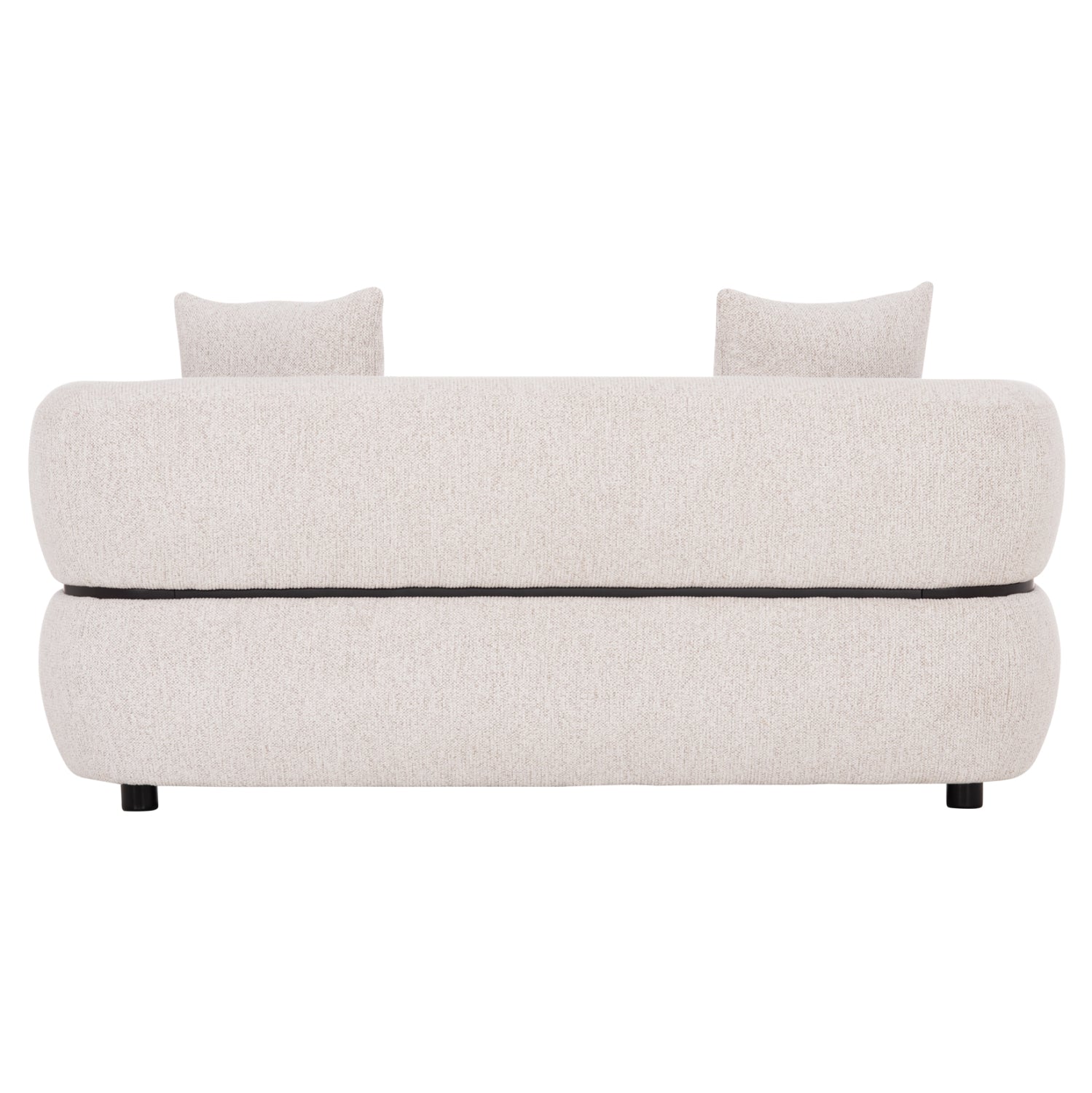 SOFA 2-SEATER ARCTIS HM3328.02 LIGHT BEIGE FABRIC 169x88x88Hcm.