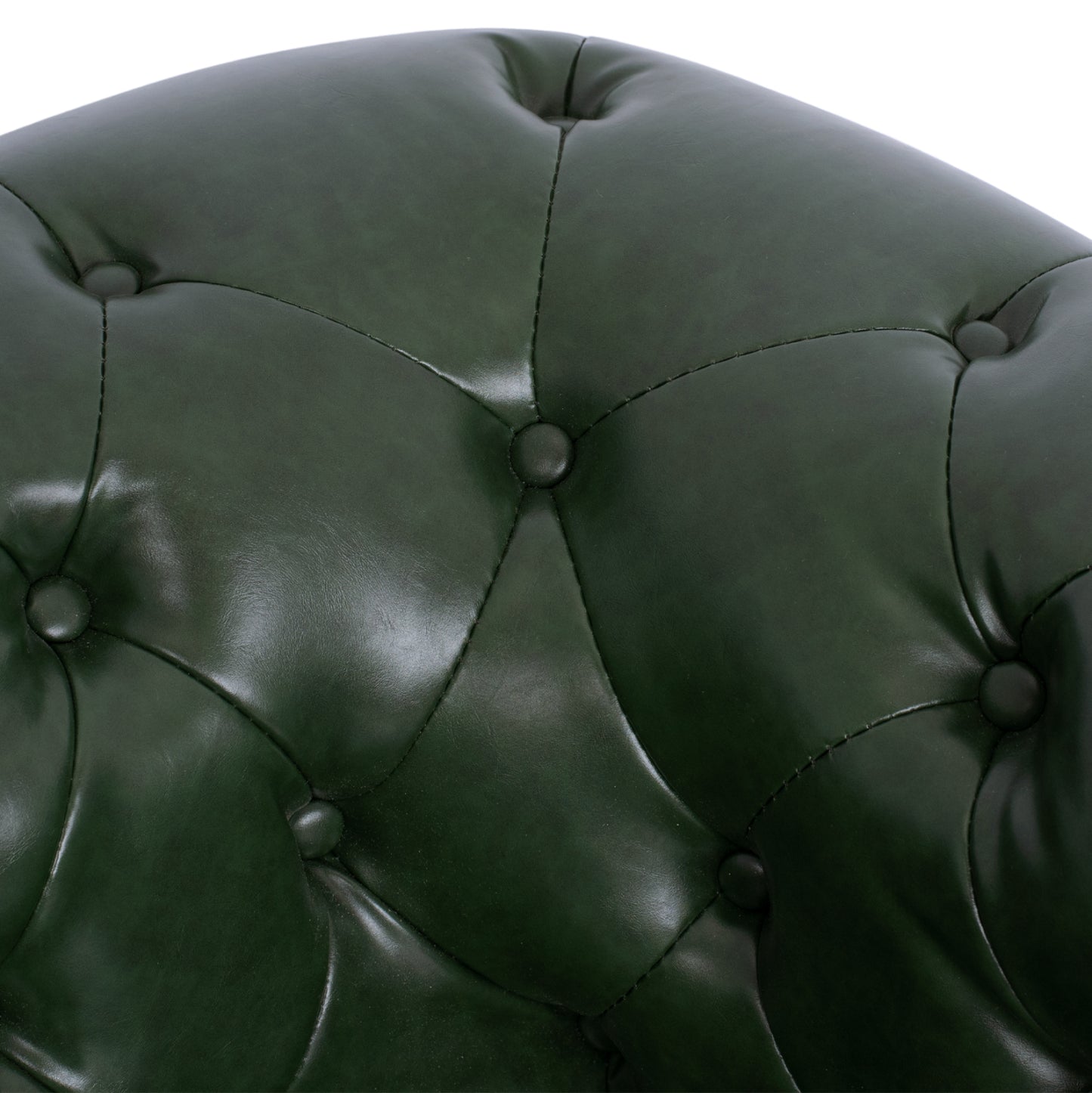 Sofa 2 seater T.Chesterfield HM3010.08 PU Cypress Green 150x90x72cm