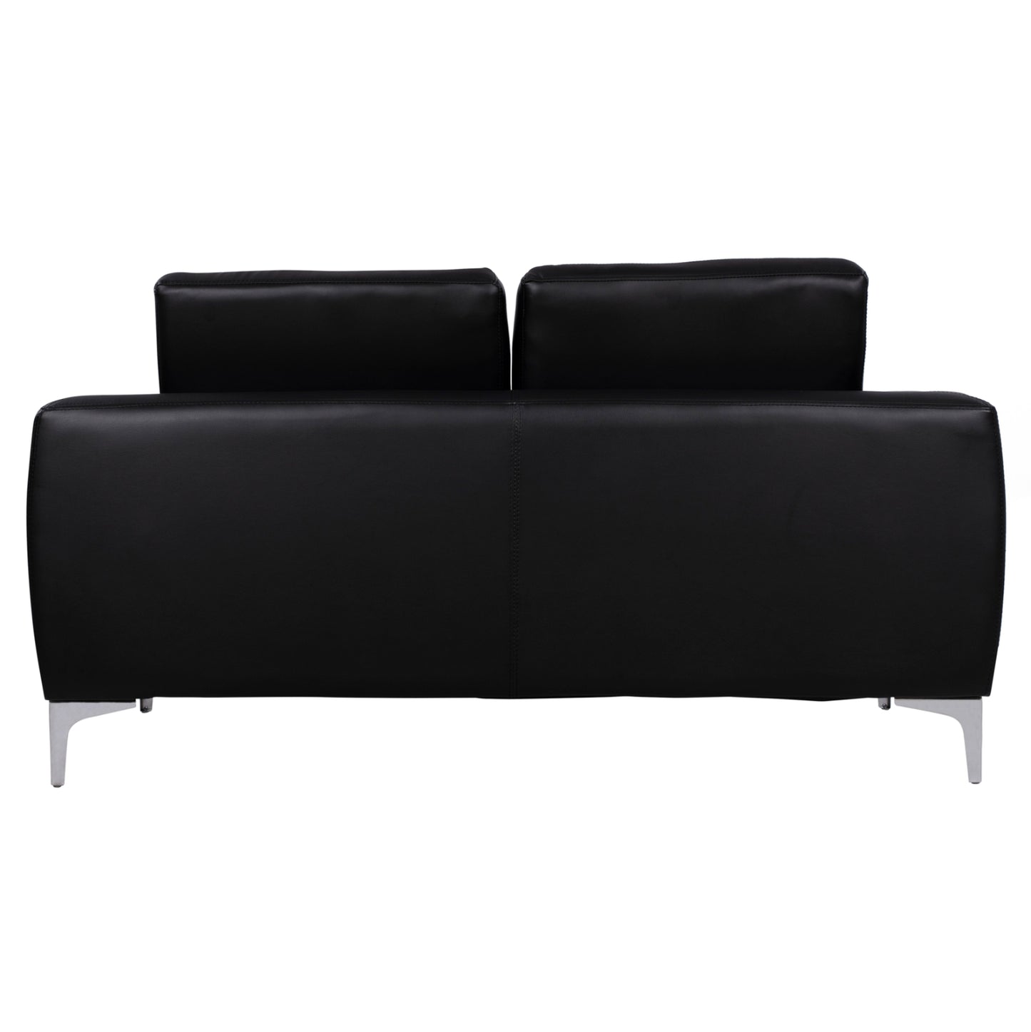 Sofa 2 seater Kenzie HM3121.21 with Black PU 142x81x81 cm