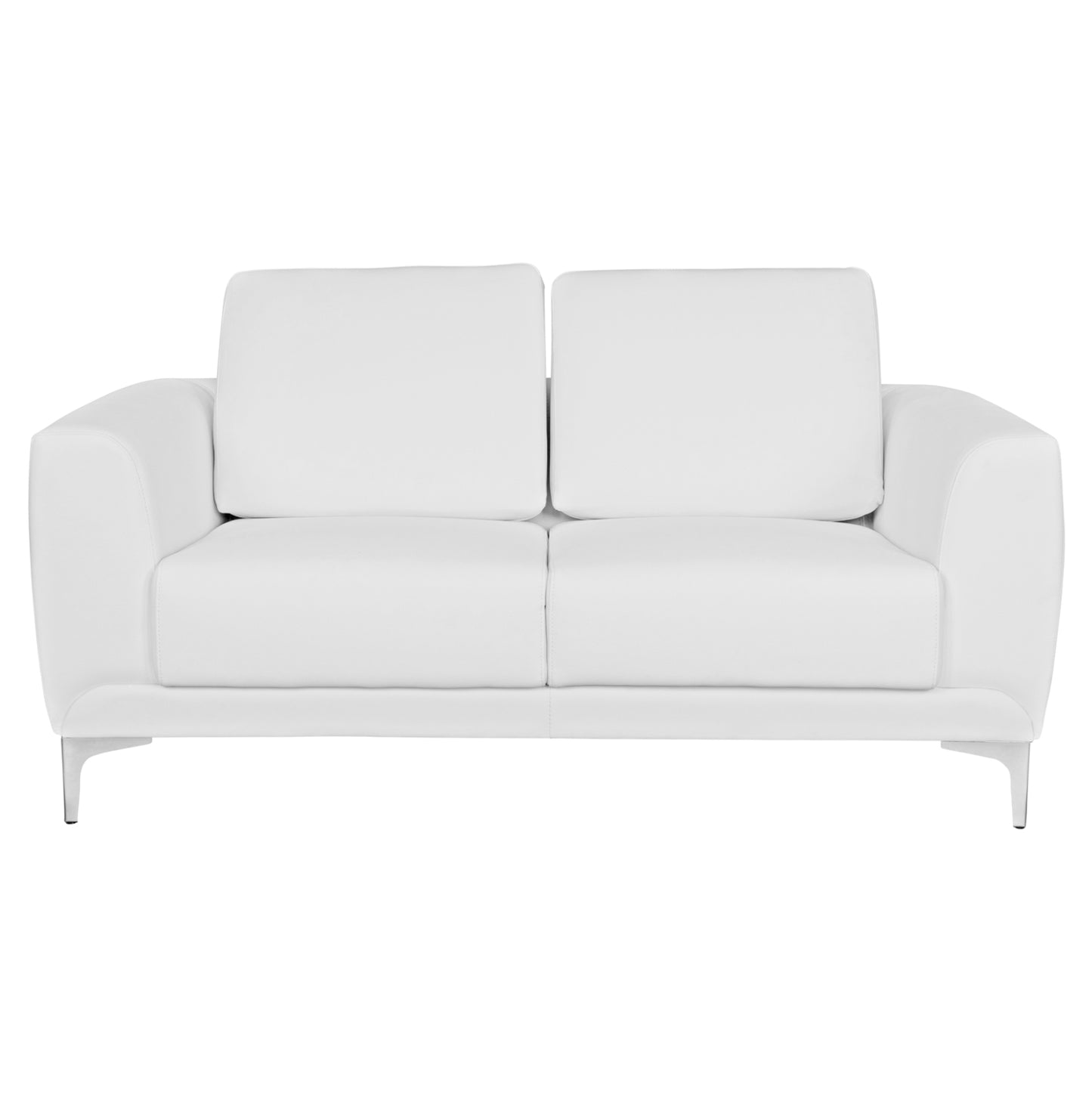 Sofa 2 seater Kenzie HM3121.22 with White PU 142x81x81 cm