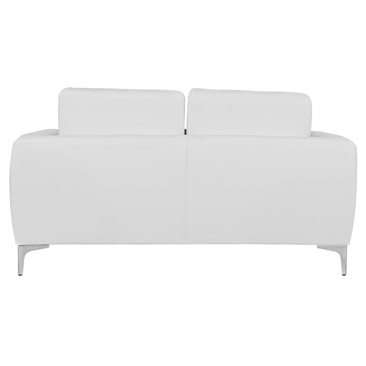 Sofa 2 seater Kenzie HM3121.22 with White PU 142x81x81 cm