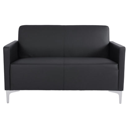 2 Seater Sofa Nellie HM3159.21 Black PU 113x71x71cm