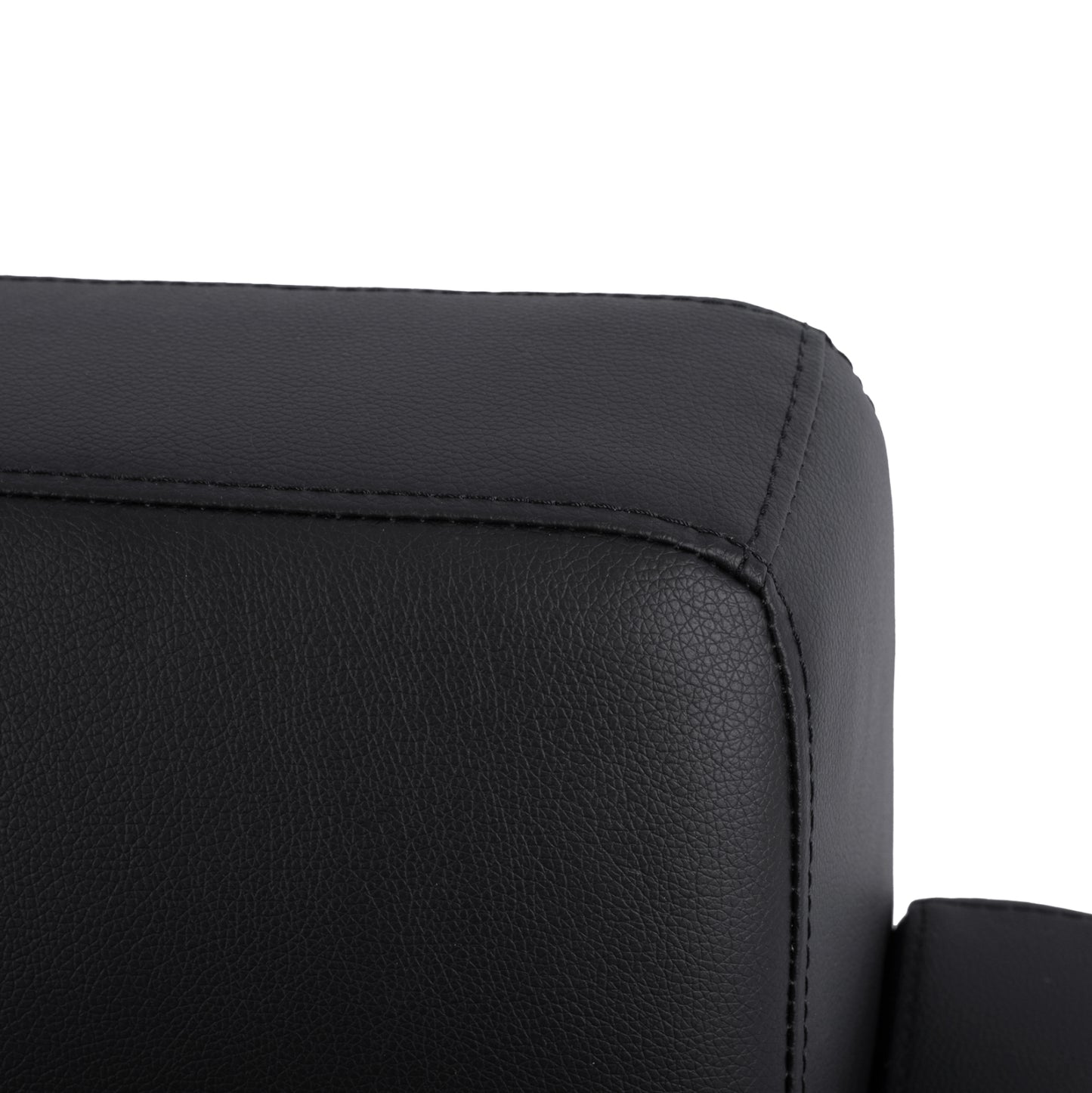 2 Seater Sofa Nellie HM3159.21 Black PU 113x71x71cm