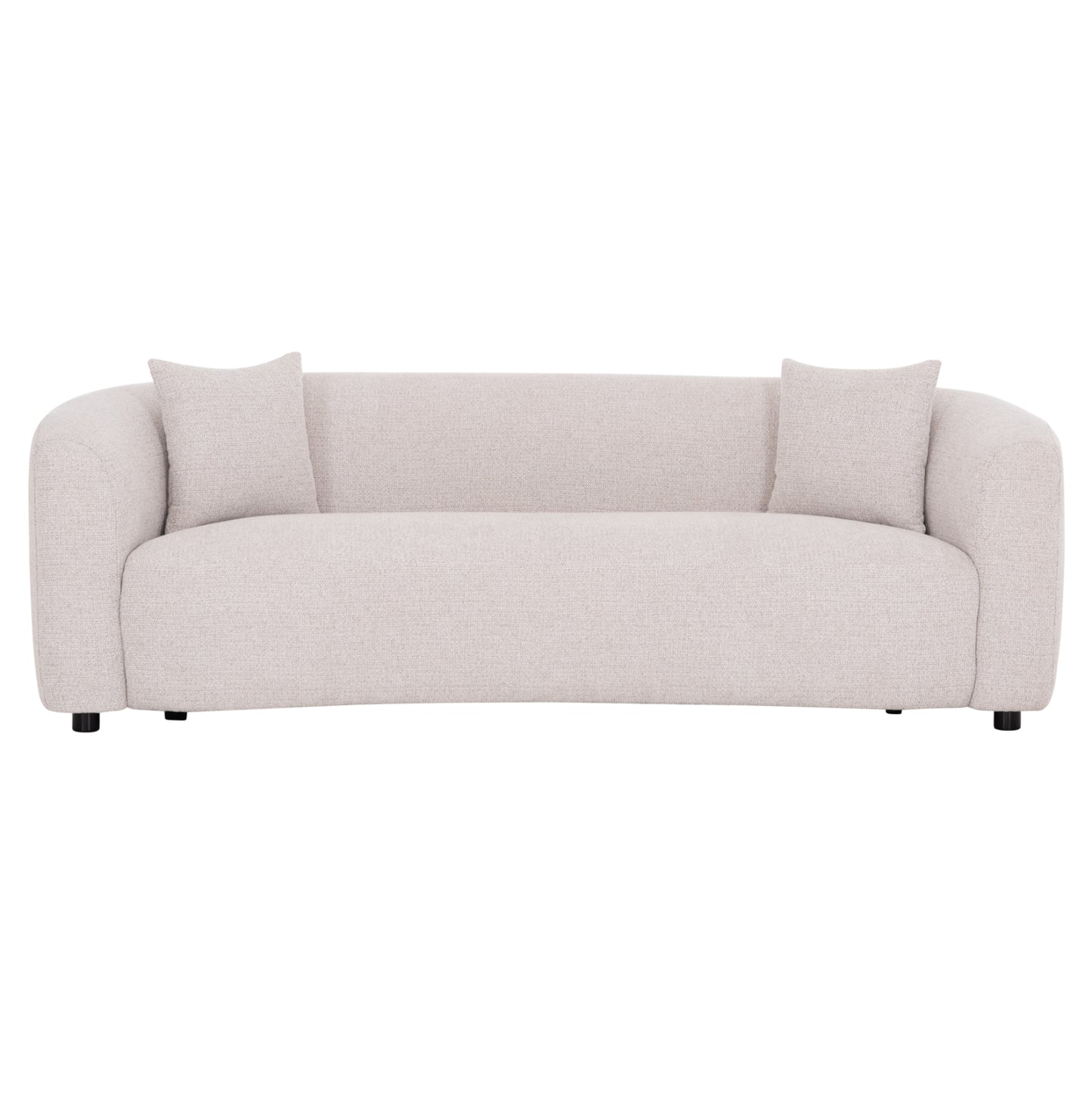SOFA 3-SEATER NORD HM3321.02 LIGHT BEIGE FABRIC 230x96x75Hcm.