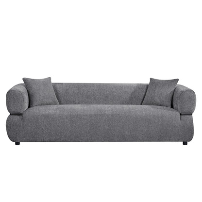 SOFA 3-SEATER ARCTIS HM3327.01 GREY FABRIC 229x88x88Hcm.