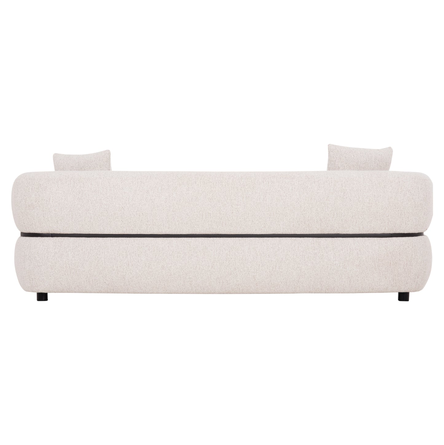 SOFA 3-SEATER ARCTIS HM3327.02 LIGHT BEIGE FABRIC 229x88x88Hcm.