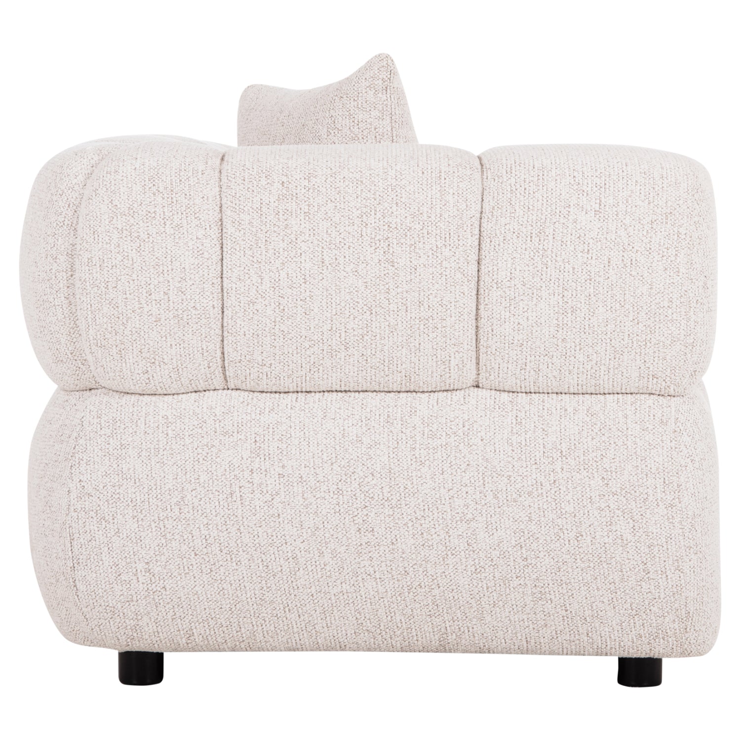 SOFA 3-SEATER NORIKA HM3331.02 ECRU FABRIC 220x88x85Hcm.