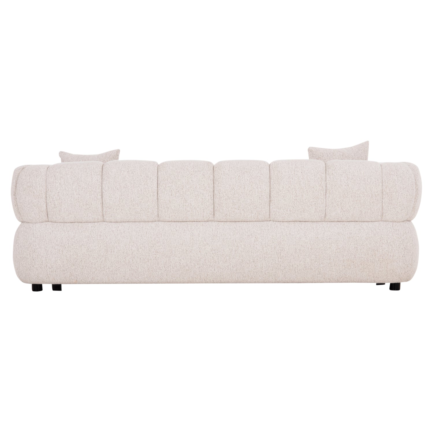 SOFA 3-SEATER NORIKA HM3331.02 ECRU FABRIC 220x88x85Hcm.