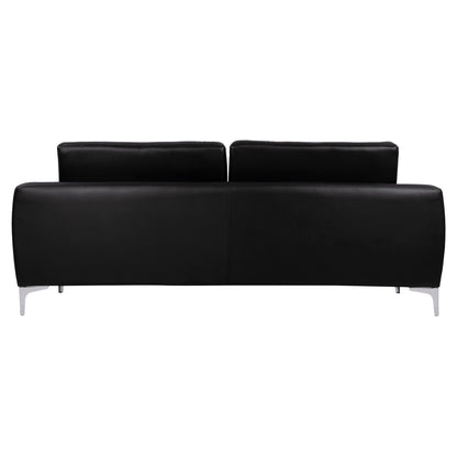 Sofa 3 seater Kenzie HM3121.31 with Black PU 190x81x81  cm