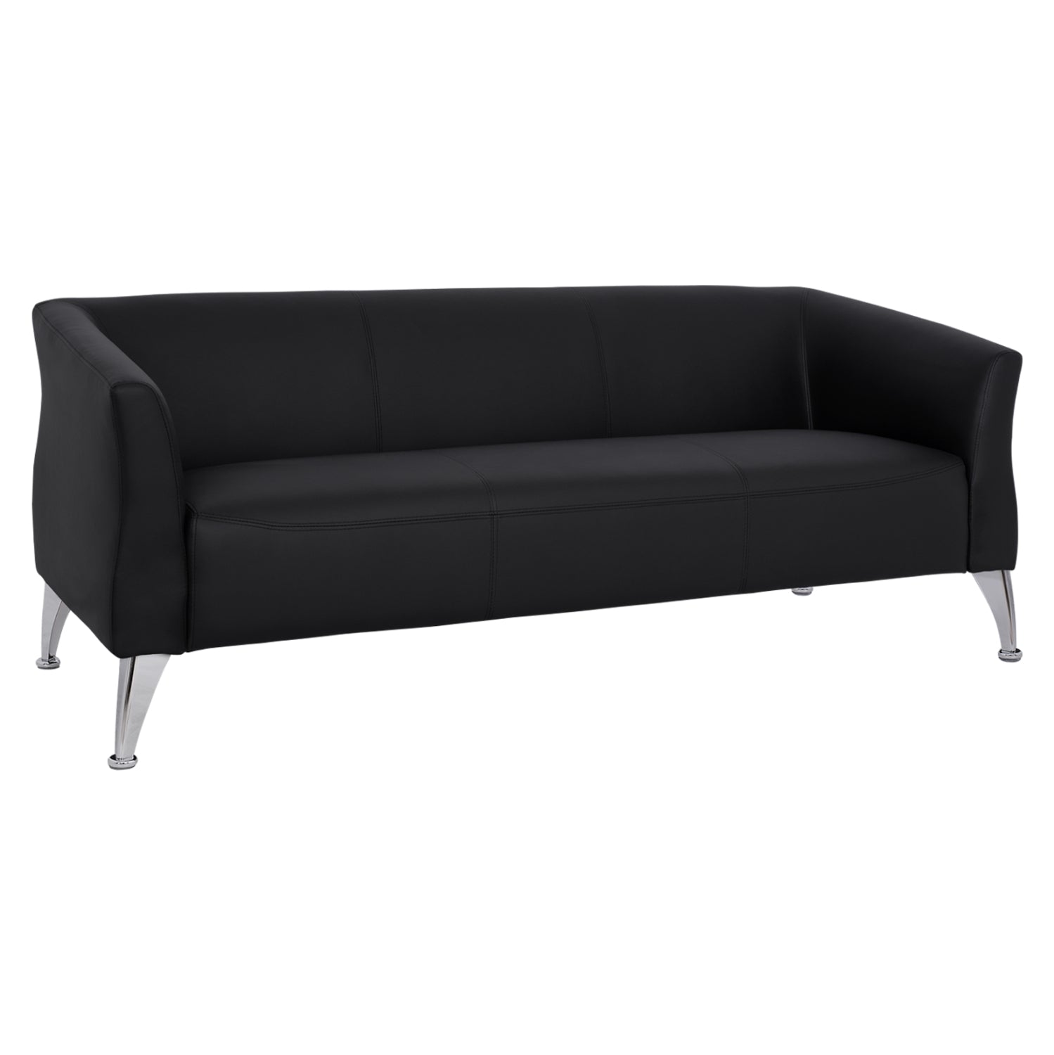 Sofa 3 seater Kiana HM3122.31 Black PU 180x75x71 cm