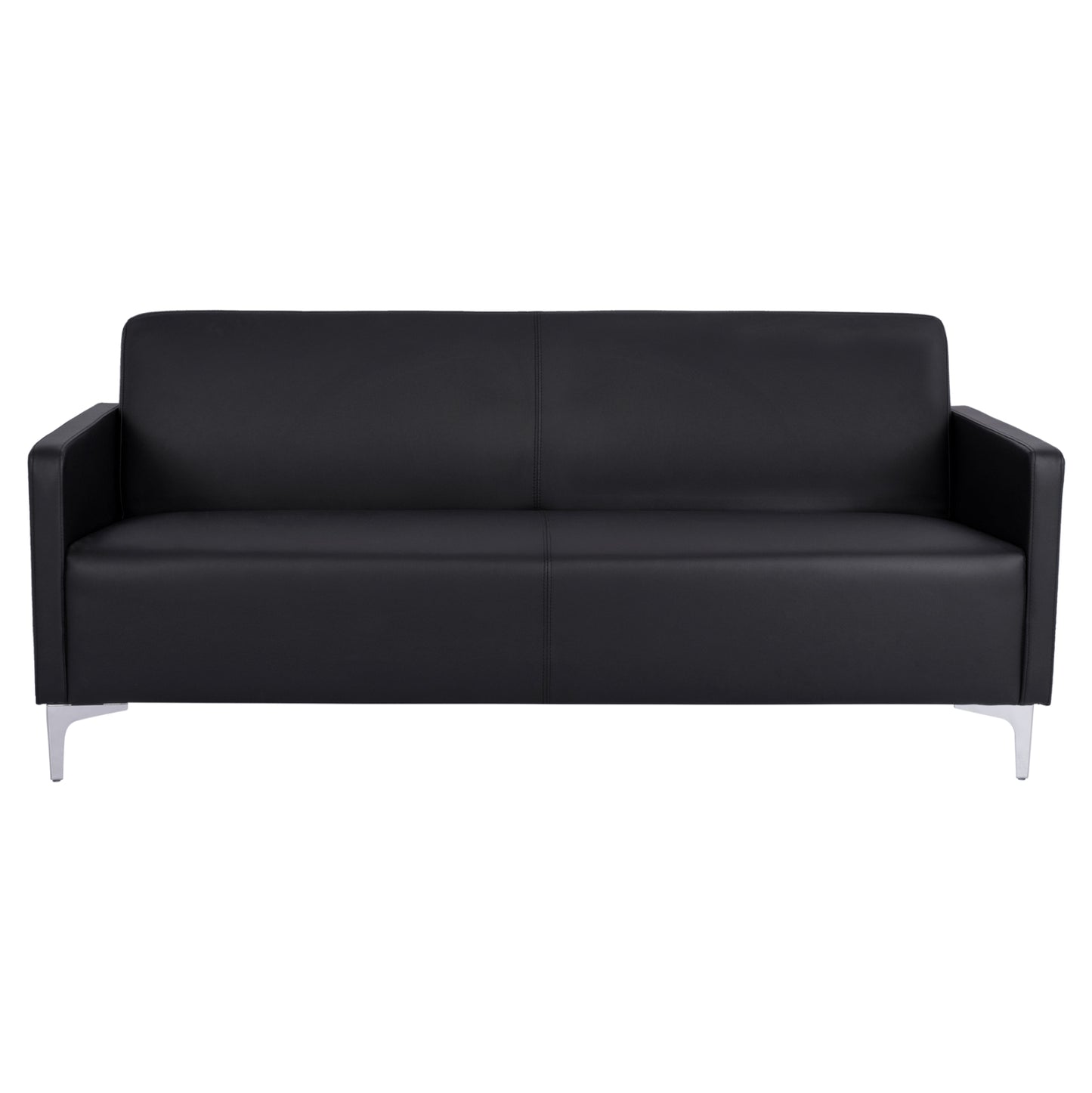 Sofa 3 seater Nellie HM3159.31 with black PU 163x71x71cm