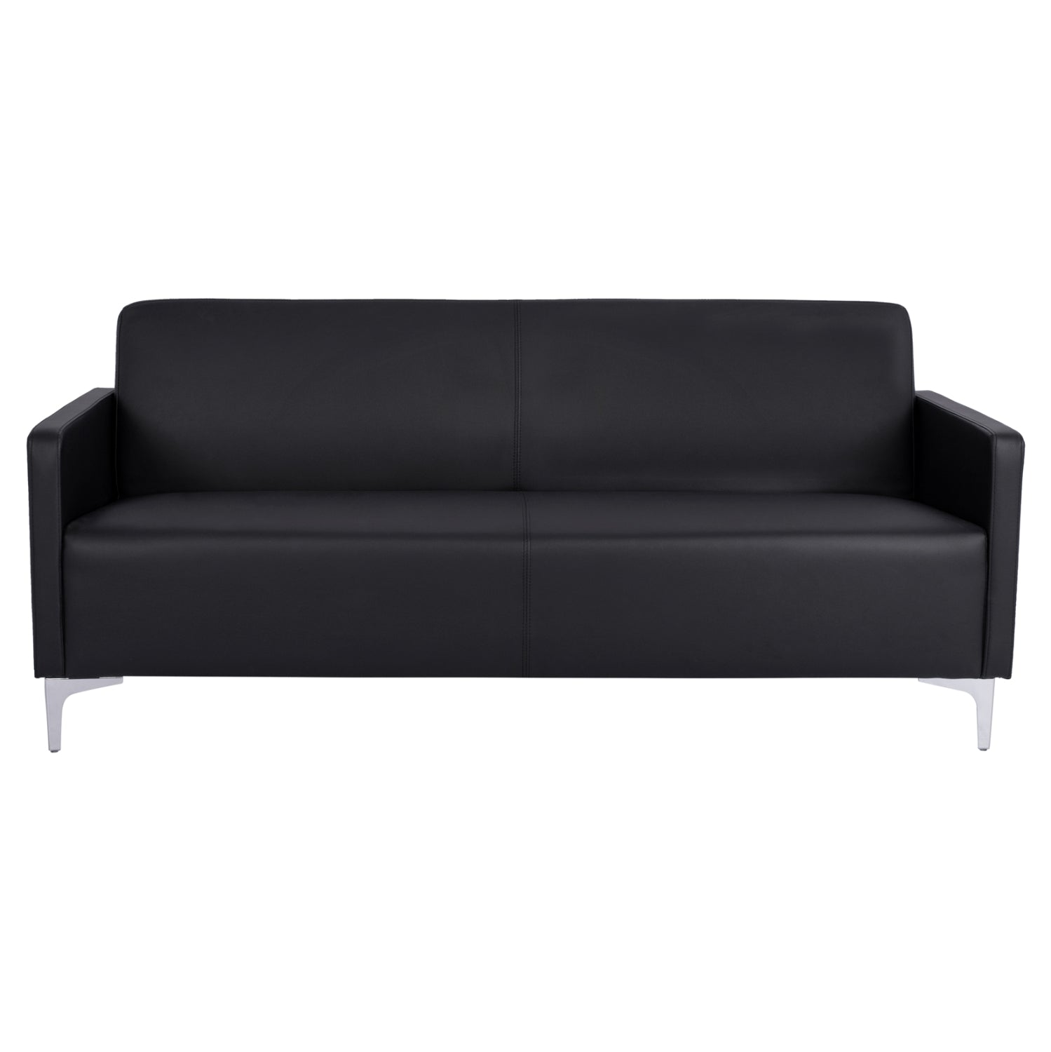 Sofa 3 seater Nellie HM3159.31 with black PU 163x71x71cm