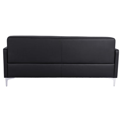 Sofa 3 seater Nellie HM3159.31 with black PU 163x71x71cm
