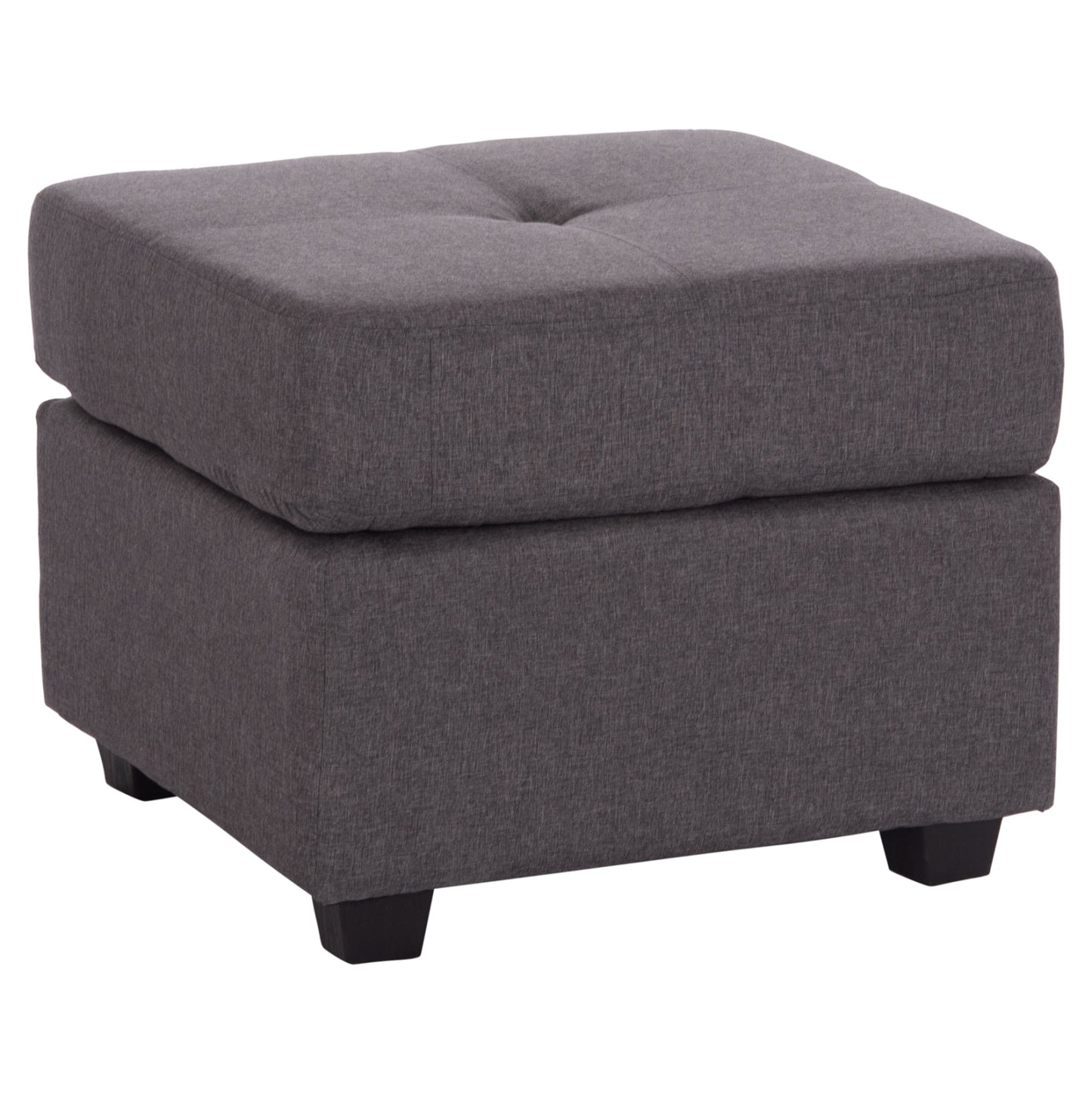 Reversible Corner Sofa PAGE HM3004.02 in Grey Fabric 205x82-140x87H cm.