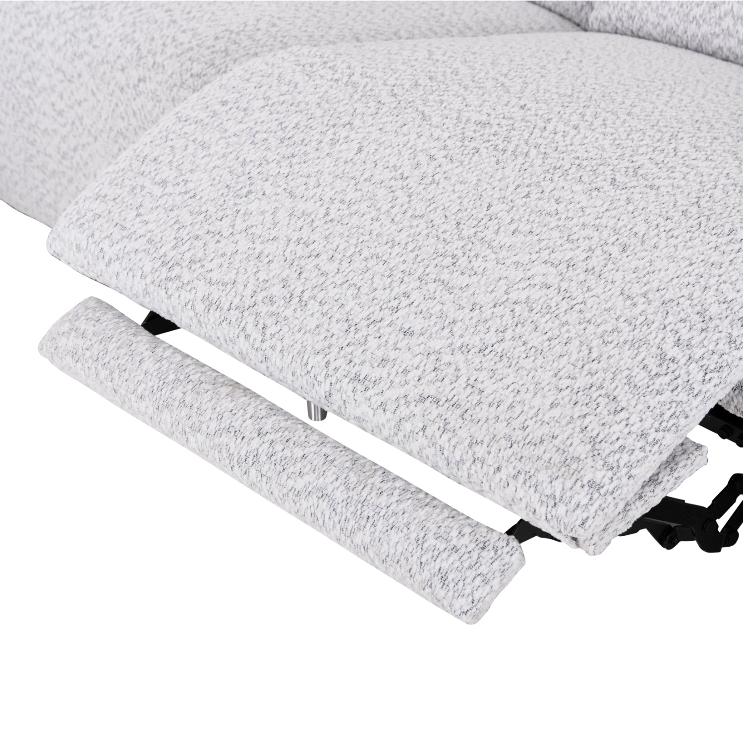 LEFT CORNER 3-SEAT SOFA WITH RECLINE VALENTE HM3317.01L LIGHT GREY FABRIC 275x160x104H
