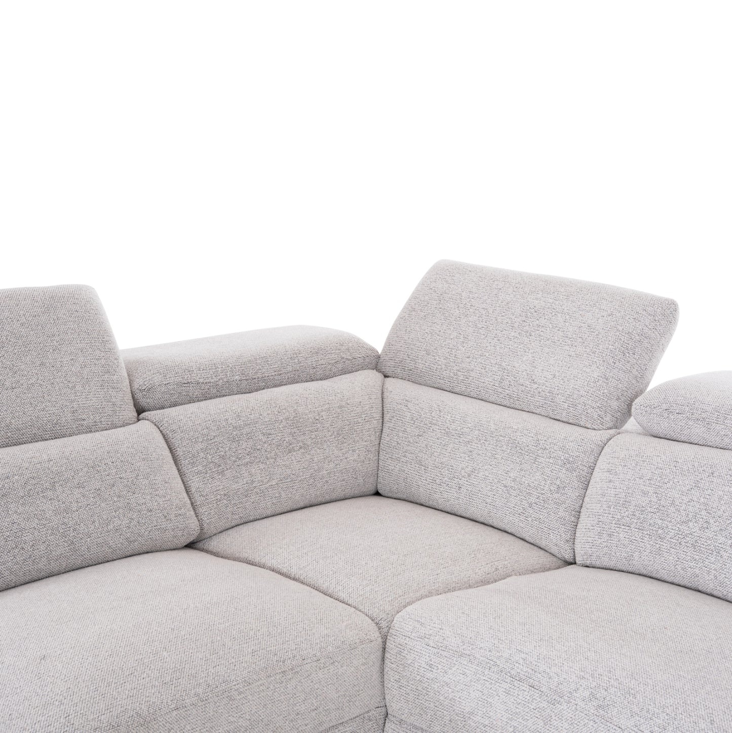 SOFA LEFT CORNER-RECLINE & STORAGE SPACE RESTRO HM3339.02L BEIGE FABRIC 290x220x80Hcm.