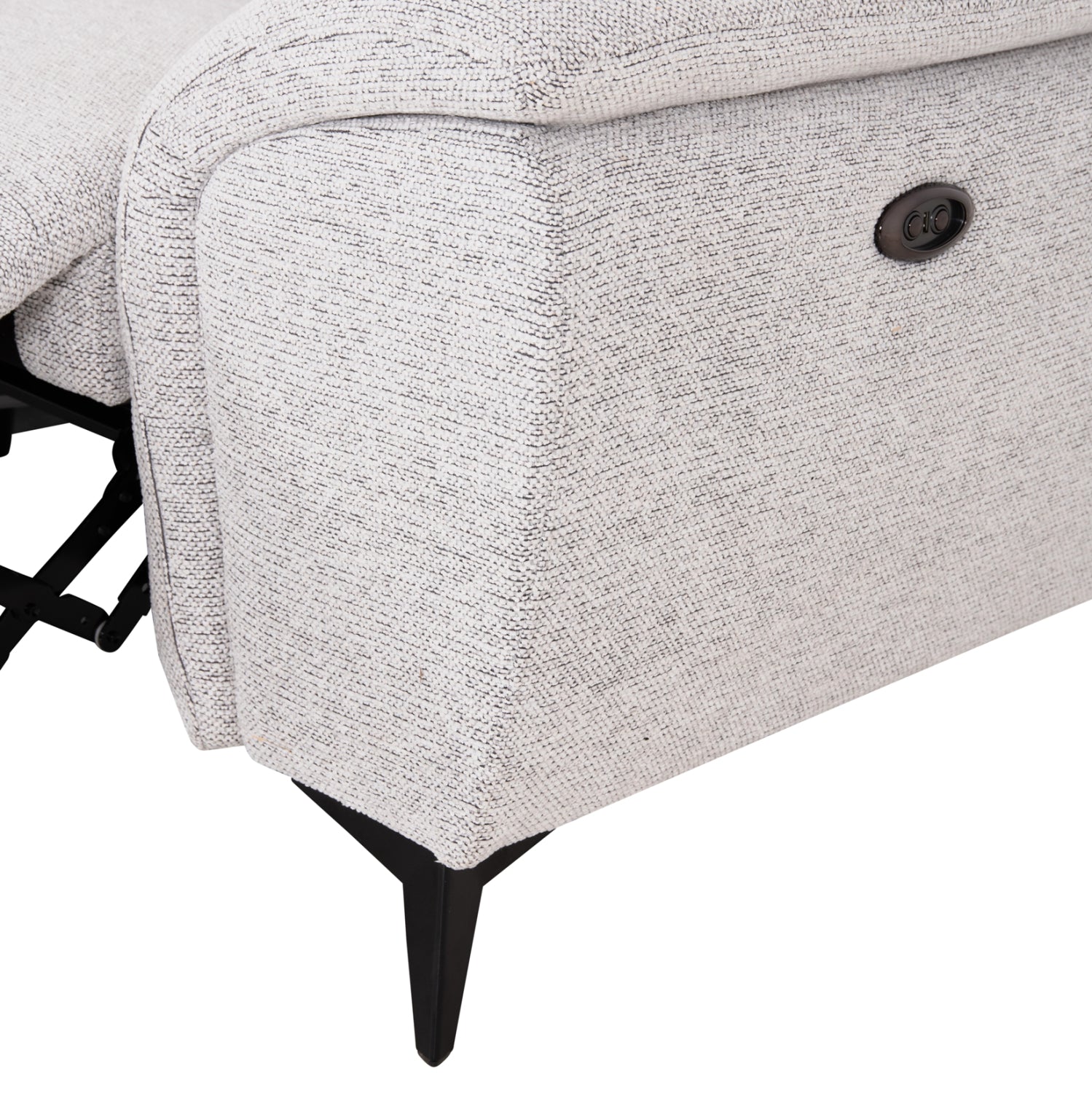 SOFA LEFT CORNER-RECLINE & STORAGE SPACE RESTRO HM3339.02L BEIGE FABRIC 290x220x80Hcm.