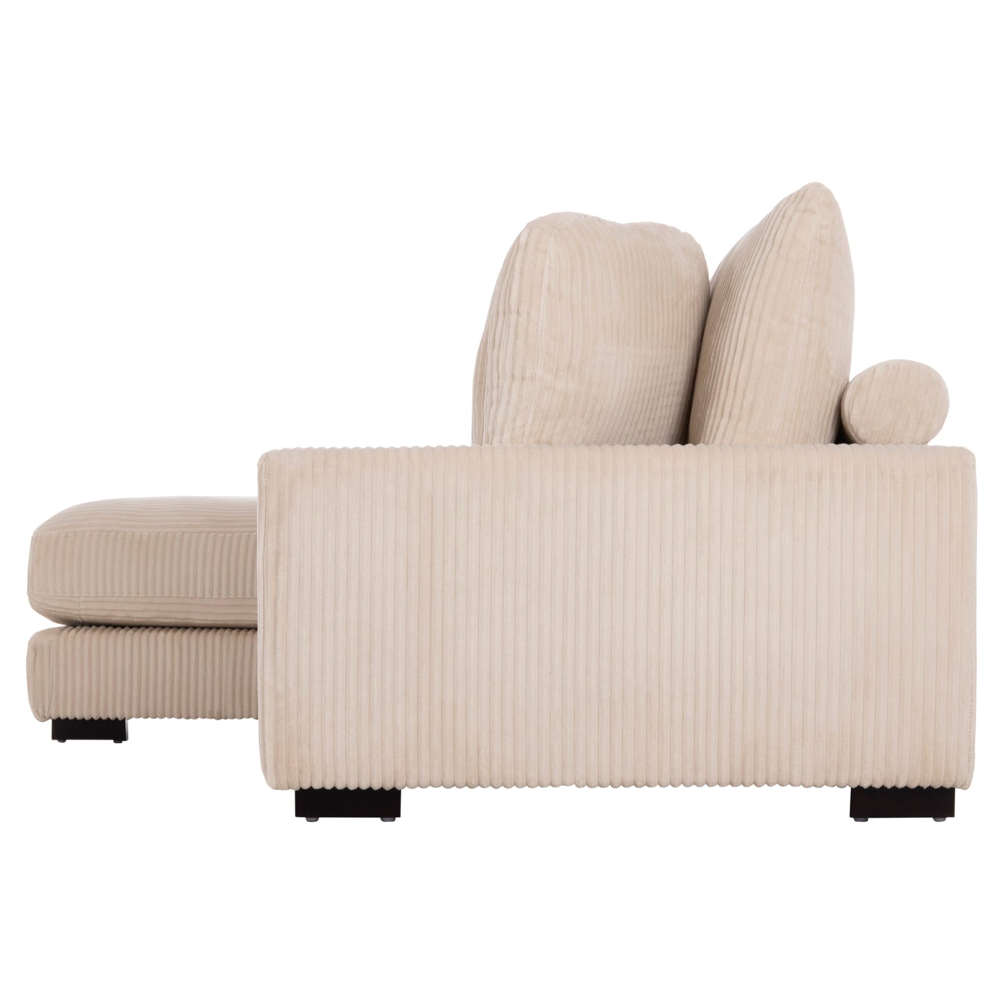 CORNER SOFA LEFT CRANFIELD HM3287.02L BEIGE CORD FABRIC 315x167(corner)x67Hcm.