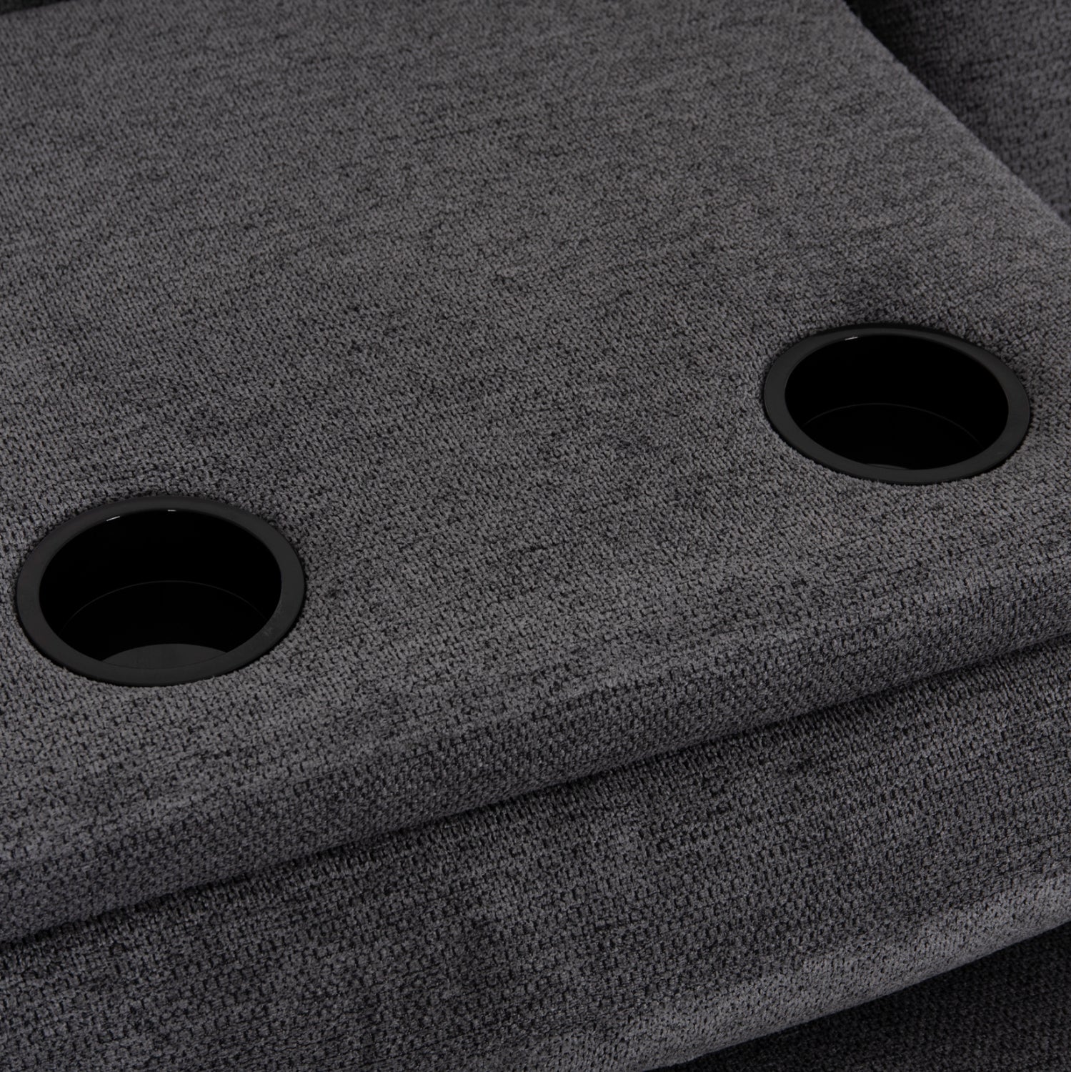 LEFT CORNER SOFA SYNTHIA HM3308.03L RECLINE & STORAGE SPACE--GREY FABRIC 245x170x98Hcm.