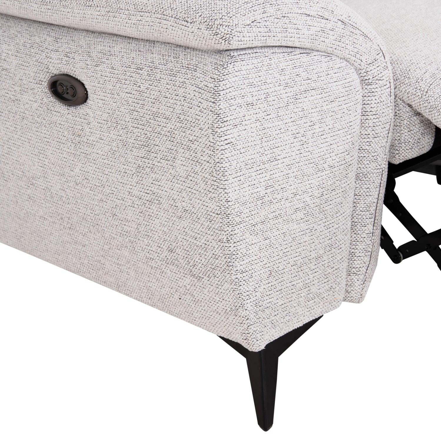 SOFA RIGHT CORNER-RECLINE & STORAGE SPACE RESTRO HM3339.02R BEIGE FABRIC 290x220x80Hcm.