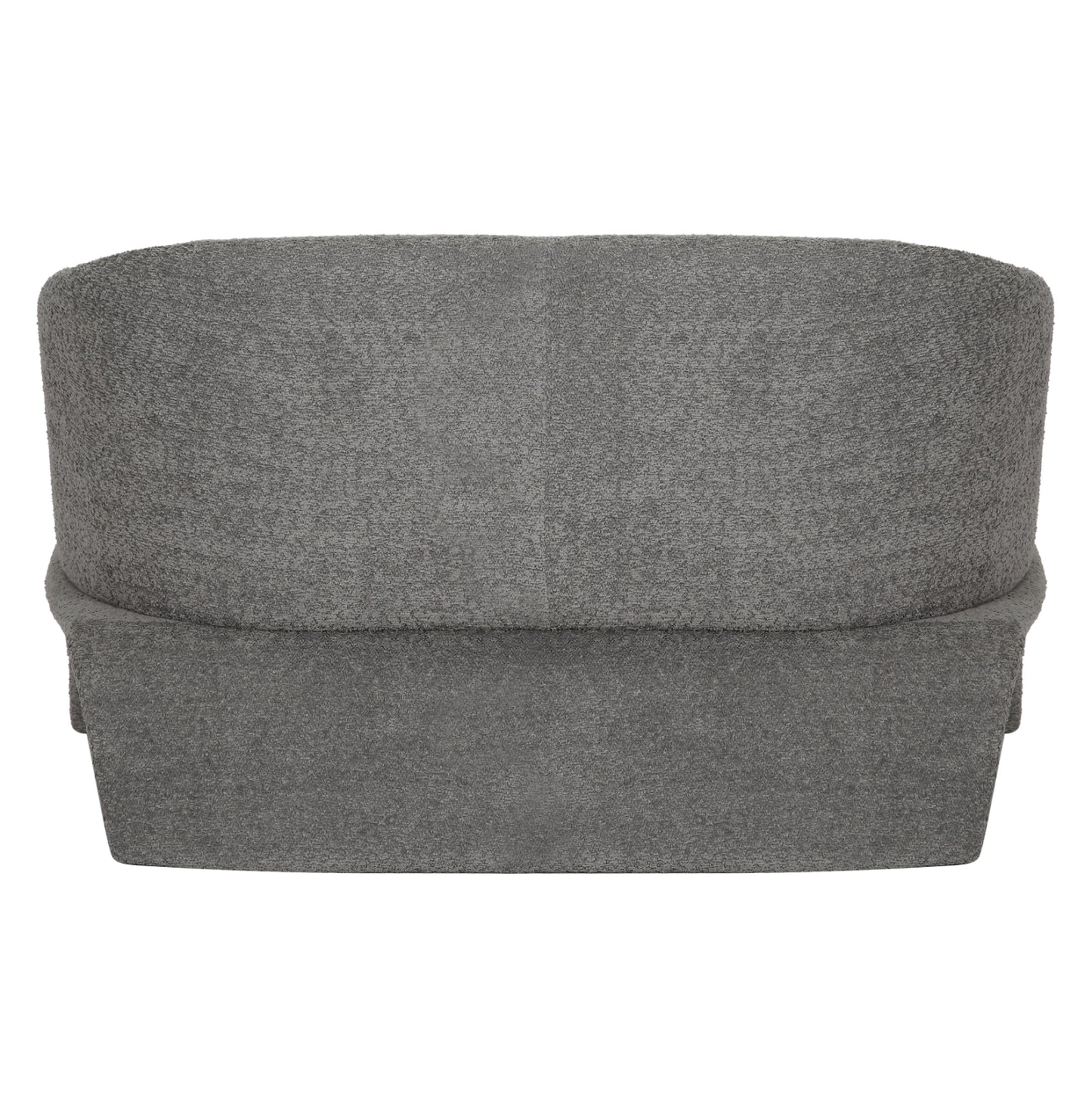 SOFA 2-SEATER BEVY2 HM9678.01 GREY BOUCLE FABRIC-METAL FRAME 128x72x74Hcm.