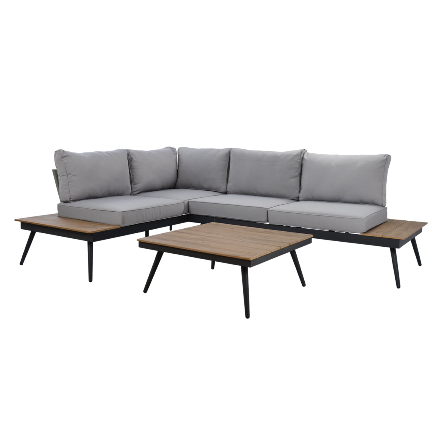 Corner sofa Aluminum with Table for outdoor spaces HM5126.12