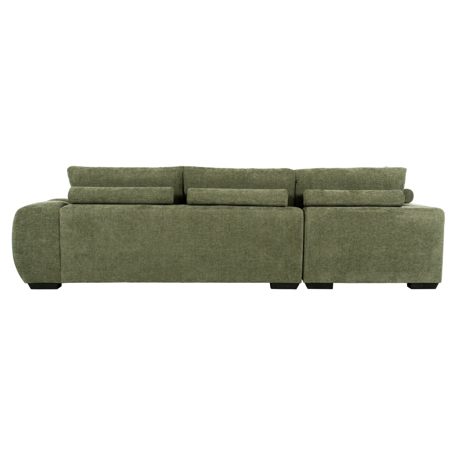CORNER SOFA (LEFT) COVEN HM3266.14L GREEN FABRIC 298x102-208x85Hcm.