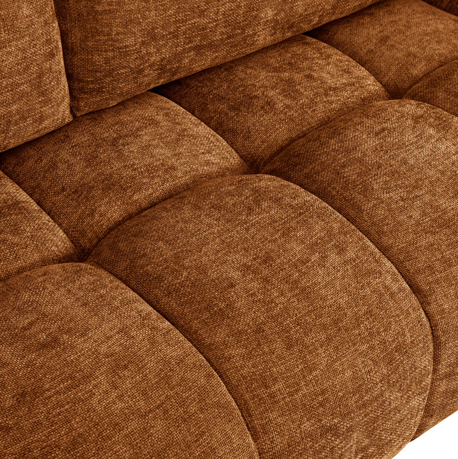CORNER SOFA (RIGHT) COVEN HM3266.02R BRICK RED FABRIC 298x102-208x85Hcm.
