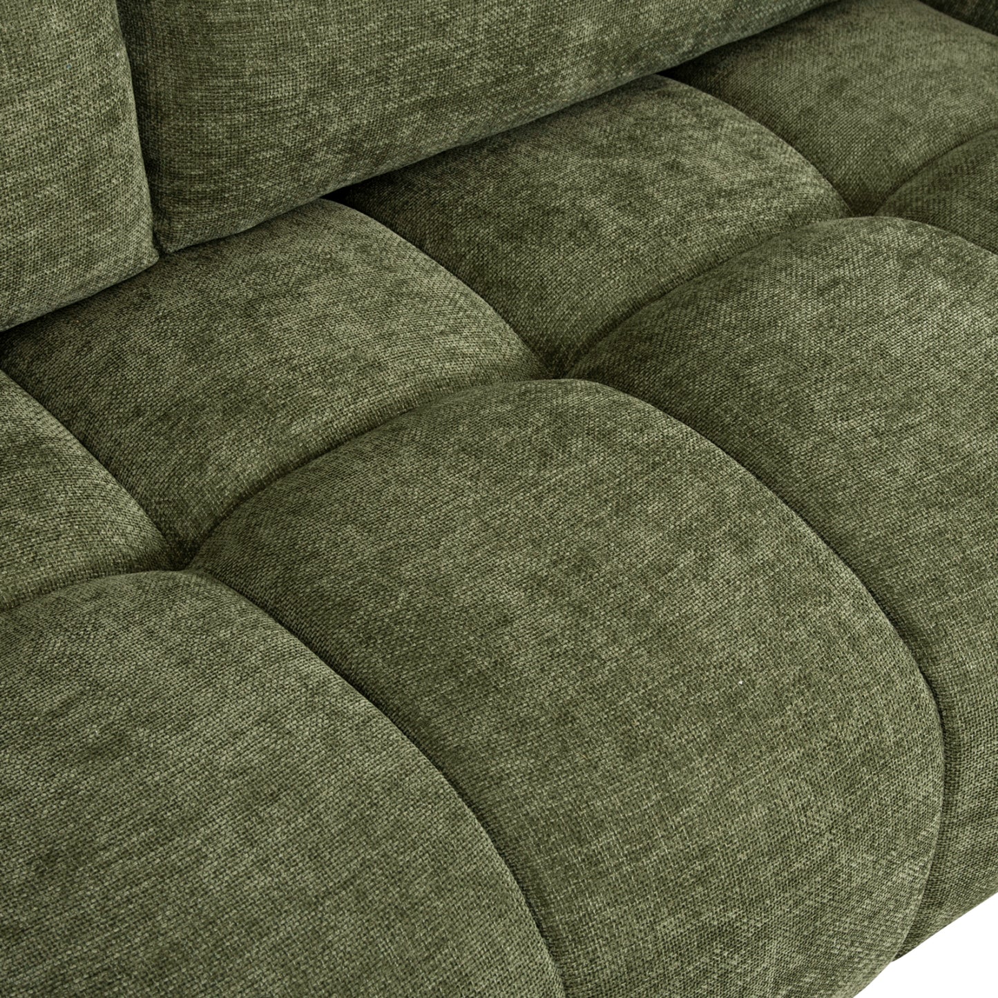CORNER SOFA (RIGHT) COVEN HM3266.14R GREEN FABRIC 298x102-208x85Hcm.