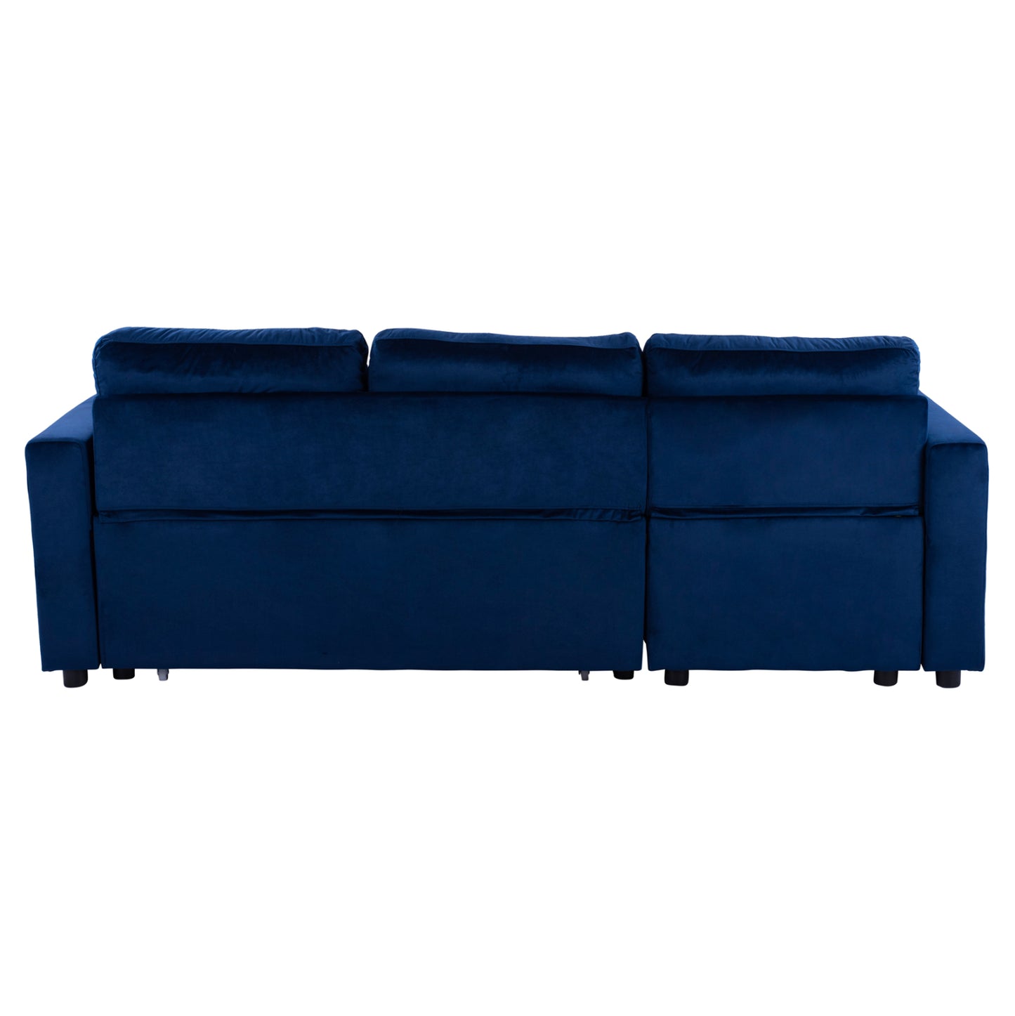 Corner Sofa Bed Wayne 224x147x85 HM3028.18 Velvet Blue