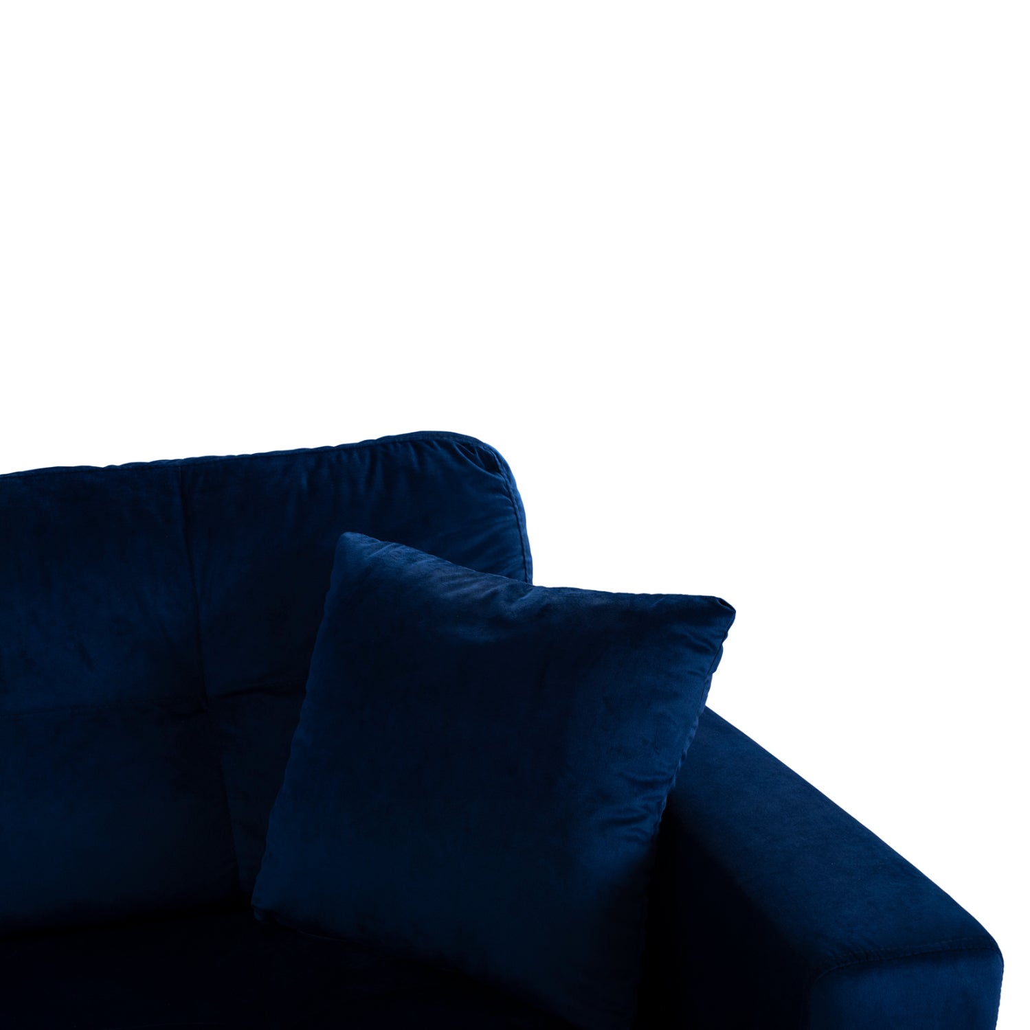 Corner Sofa Bed Wayne 224x147x85 HM3028.18 Velvet Blue