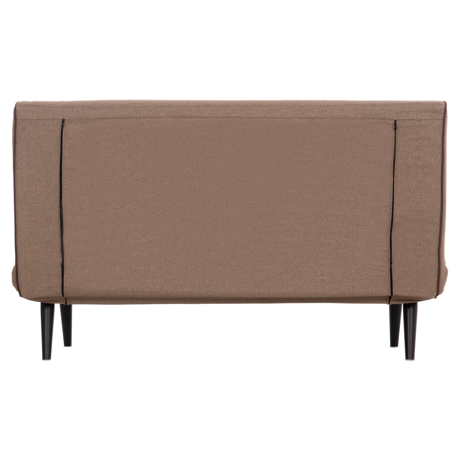 SOFABED FOR 2 PEOPLE ASMA HM3077.07 FABRIC IN DARK BEIGE 143x78x84Hcm.