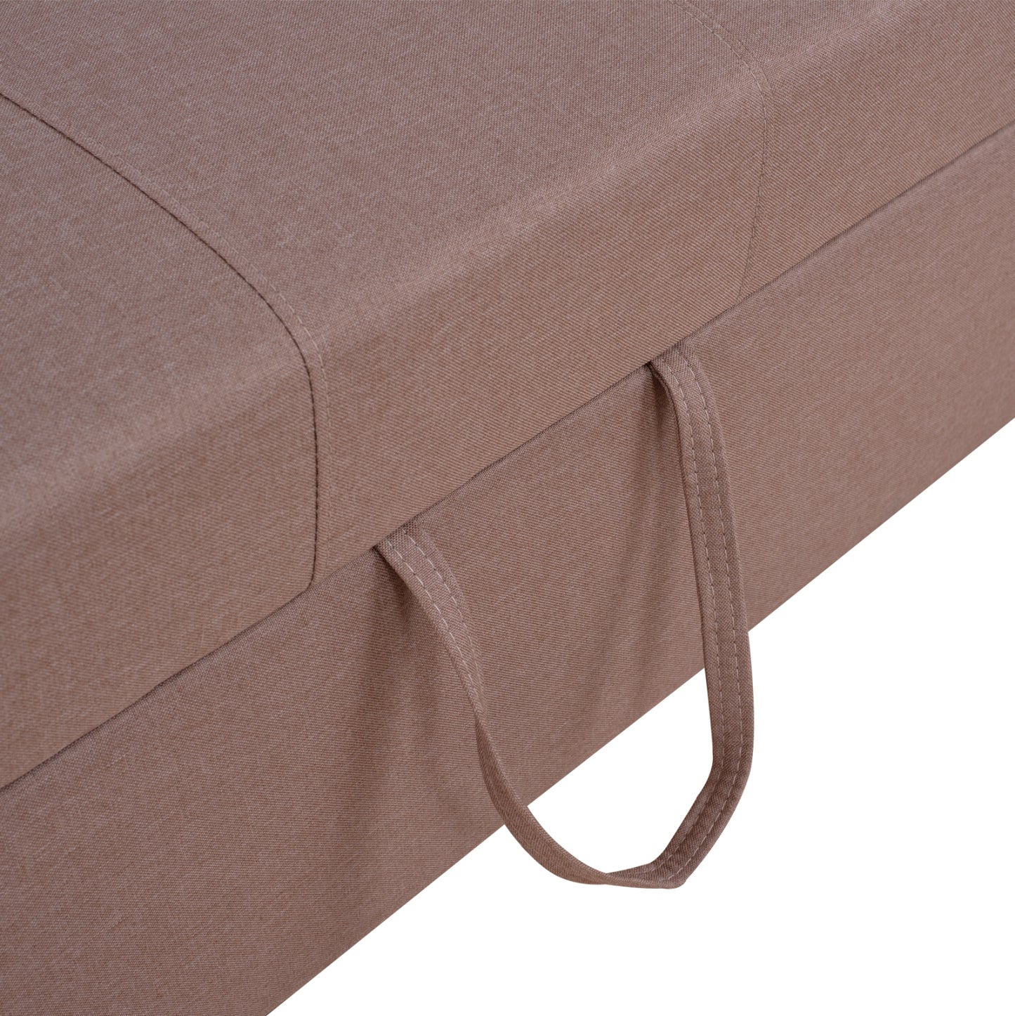 Sofa/Bed Kanna 2 seater HM3082.04 with beige fabric 175x100x83 cm