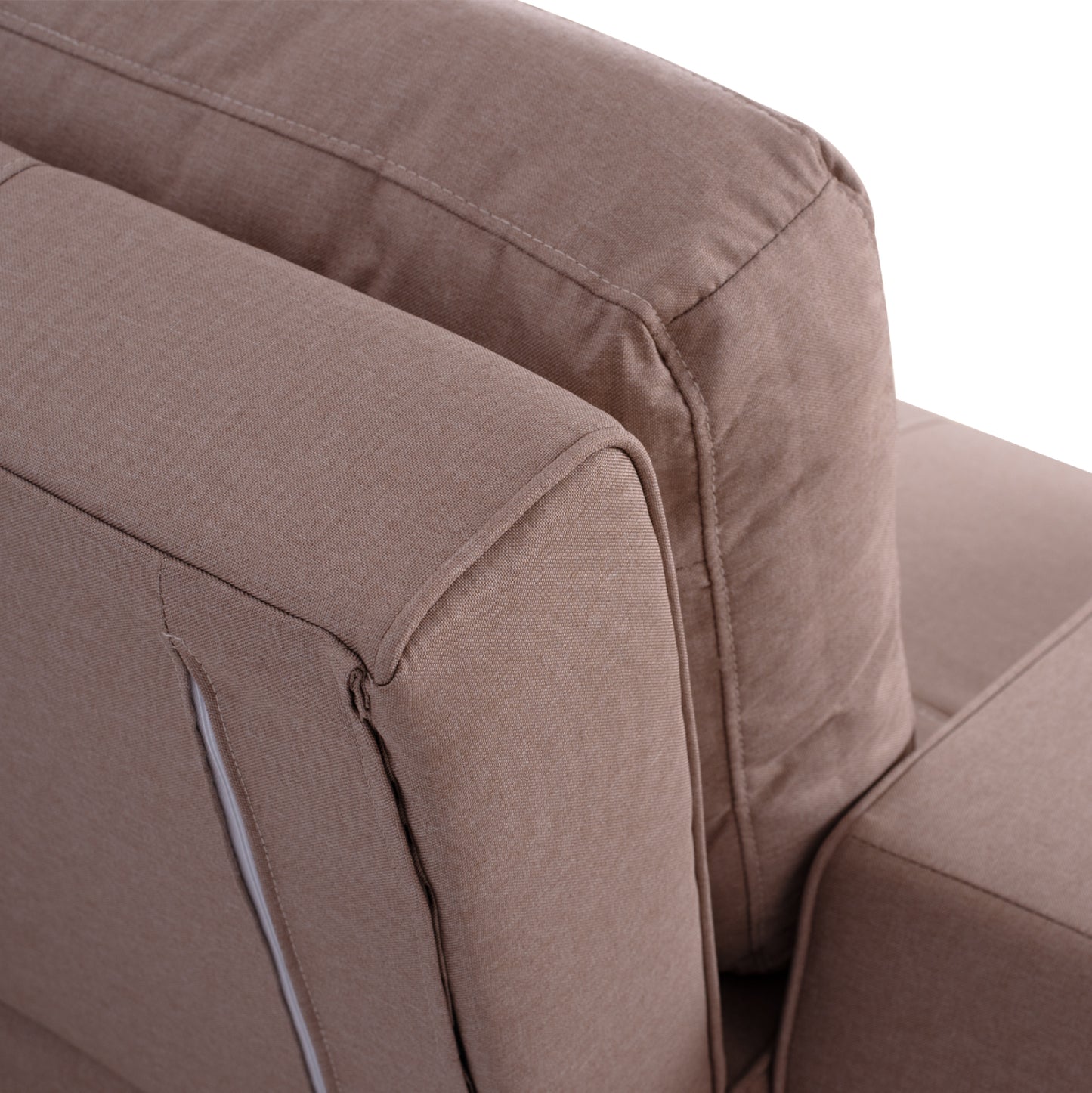Sofa/Bed Kanna 2 seater HM3082.04 with beige fabric 175x100x83 cm