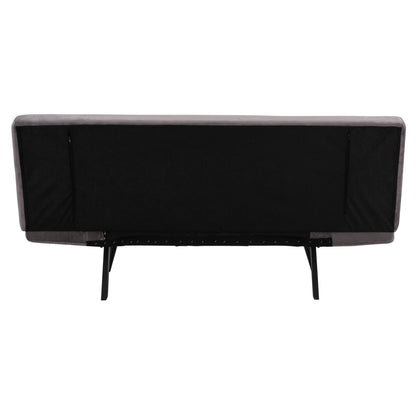 Sofa Bed 3 Seater from velvet grey HM3167.01 182x80x88cm