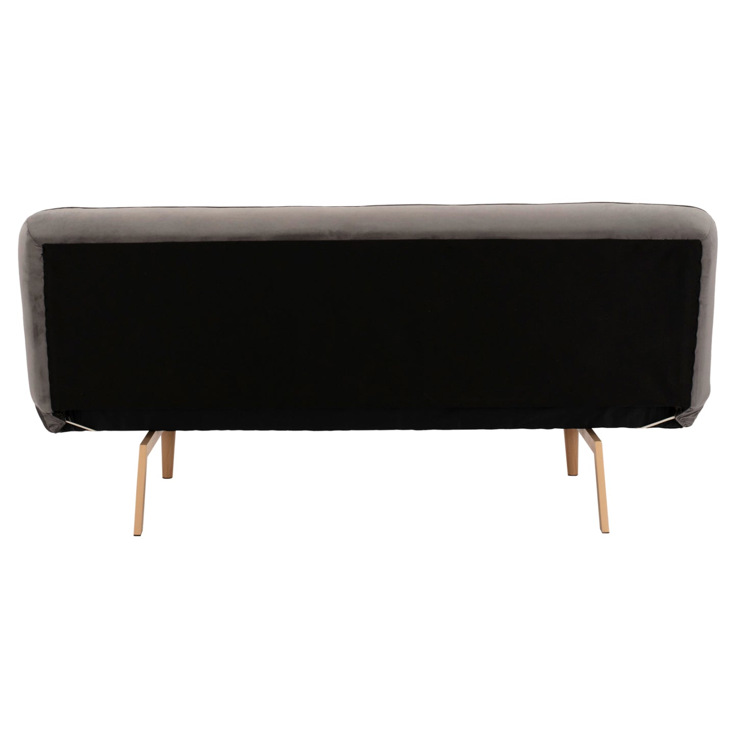 Sofa Bed 3 seater from velvet grey HM3168.01 193x85x88cm