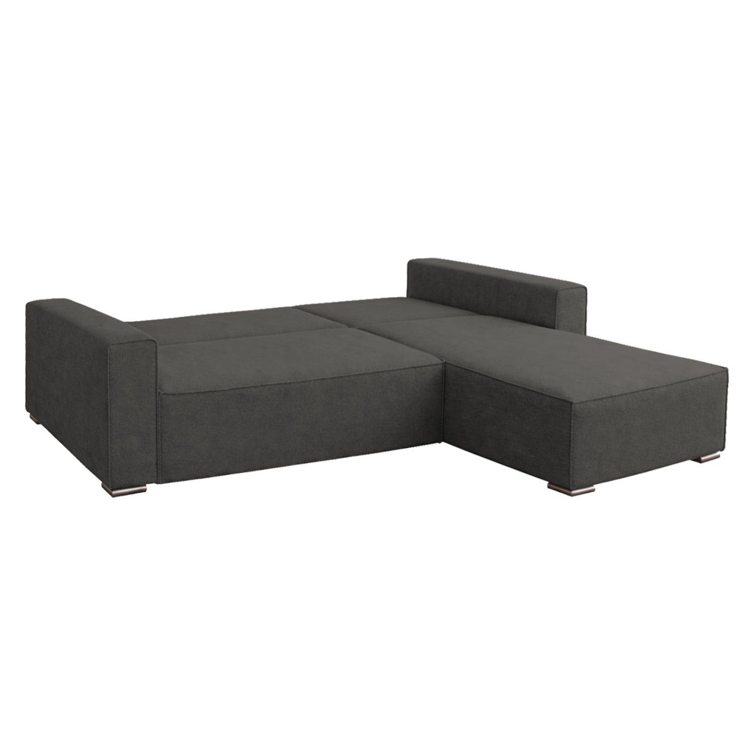 REVERSIBLE CORNER SOFABED CORNERA HM3335.01 GREY FABRIC 269x155x89Hcm.