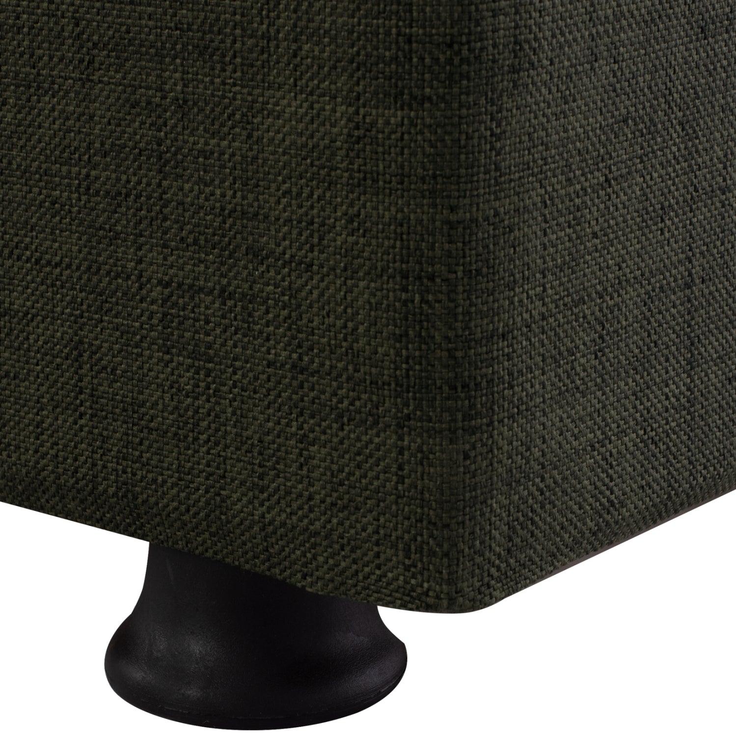 Hm3239.05 ANDRI three-seater sofa-bed, cypress green fabric