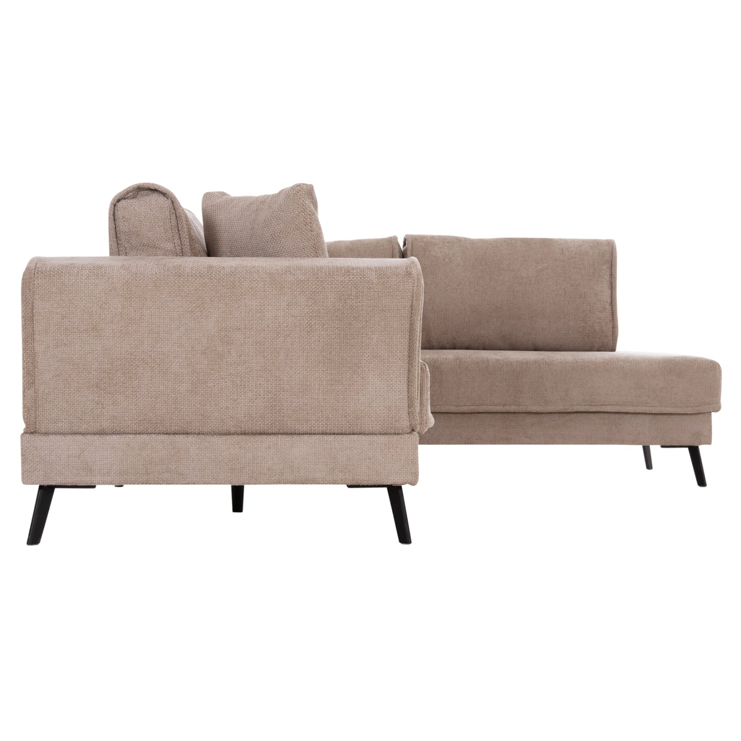 CORNER SOFABED (RIGHT) ZENORA HM3337.03R BEIGE FABRIC 303x214x80Hcm