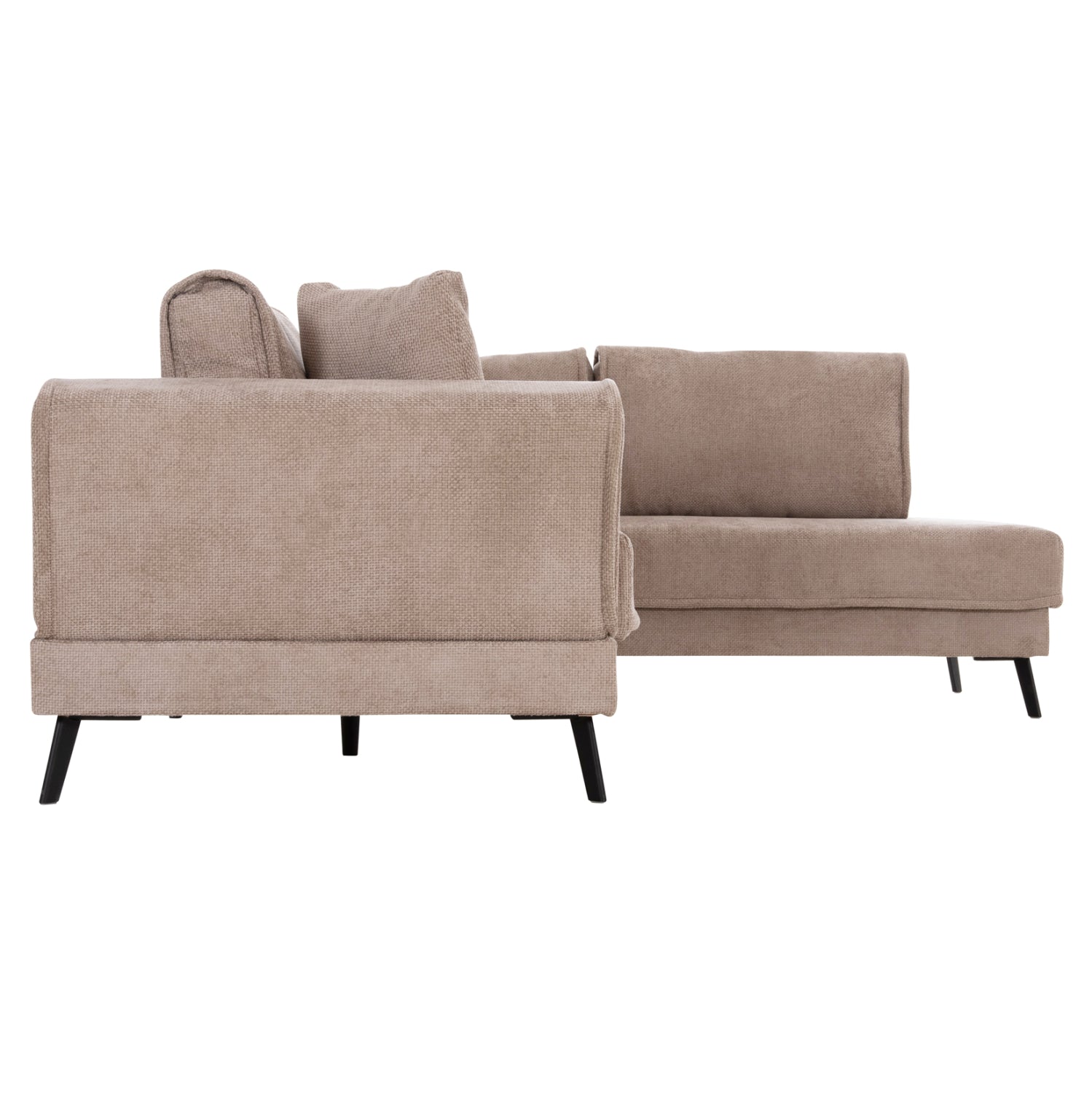 CORNER SOFABED (RIGHT) ZENORA HM3337.03R BEIGE FABRIC 303x214x80Hcm