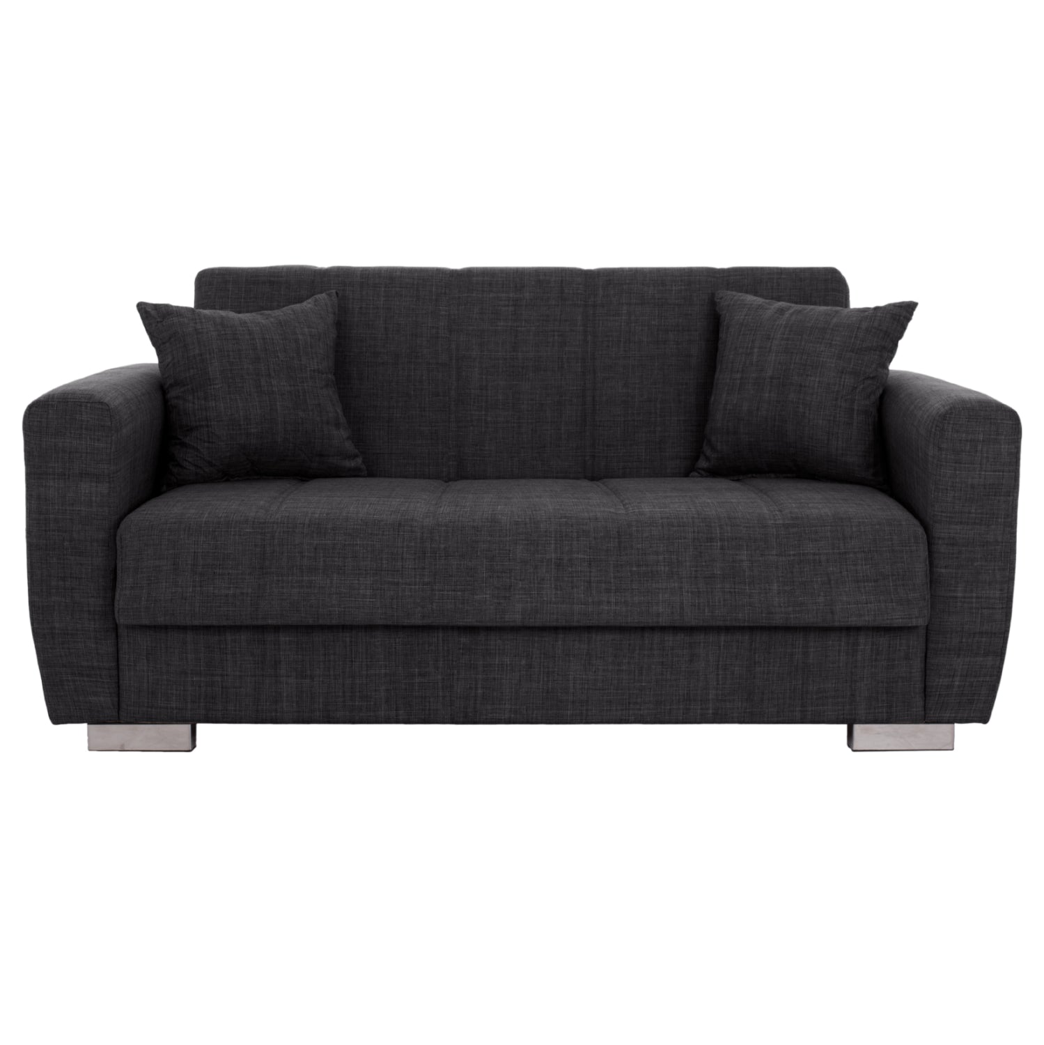 HM3241.03, 2-SEATER SOFA-BED, GREY, 153x87x77Hcm