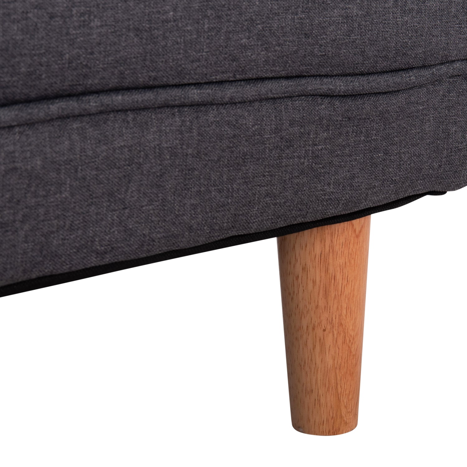 Sofa Bed Salvador HM3150.01 Grey with 2 Pillows 222x97x80Hcm