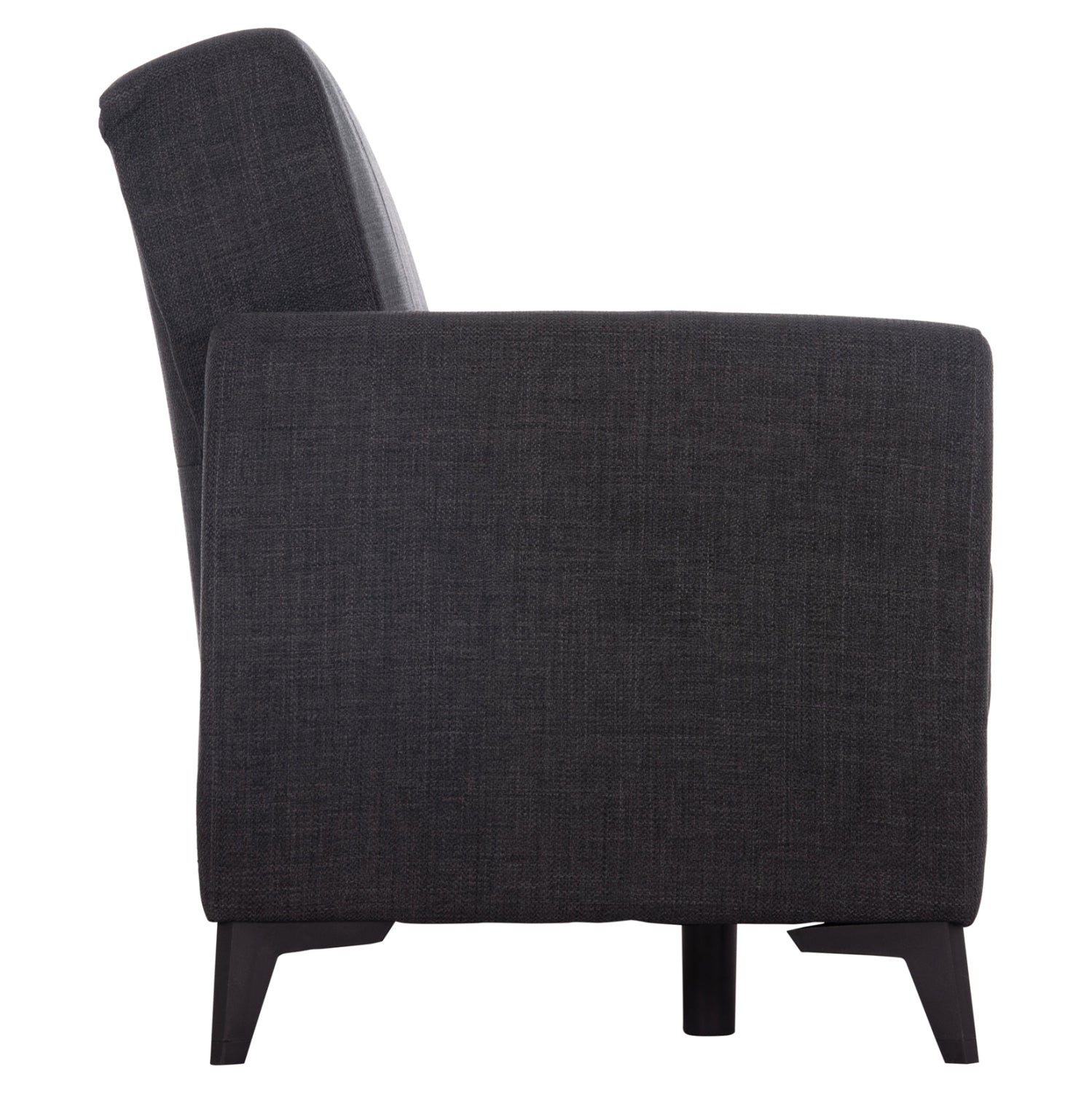 SOFA-BED 2-SEATER WITH STORAGE SPACE NIKKO HM3293.01 GREY FABRIC 144x75x84Hcm.
