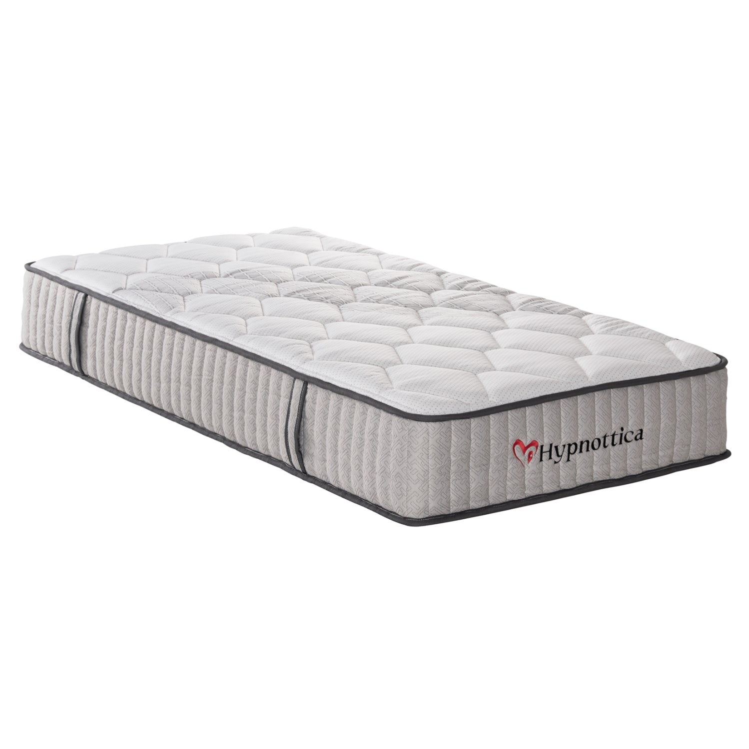 SOFABED WITH MATTRESS REVEN HM10755 METAL & RUBBERWOOD IN DIRTY OAK--MATTRESS 90x190cm.