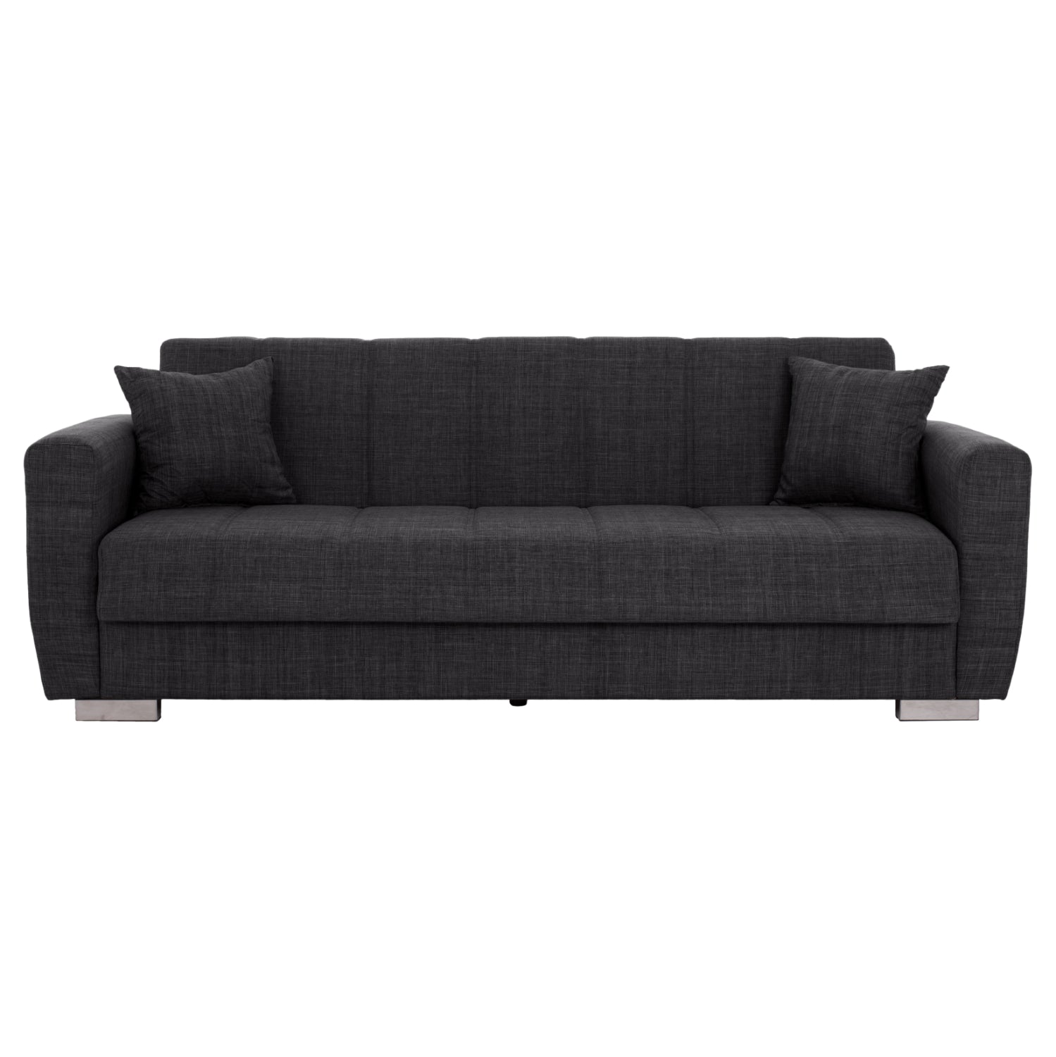 HM3240.03, 3-SEATER SOFA-BED, GREY, 215x85x76