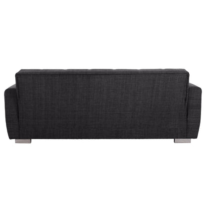 HM3240.03, 3-SEATER SOFA-BED, GREY, 215x85x76