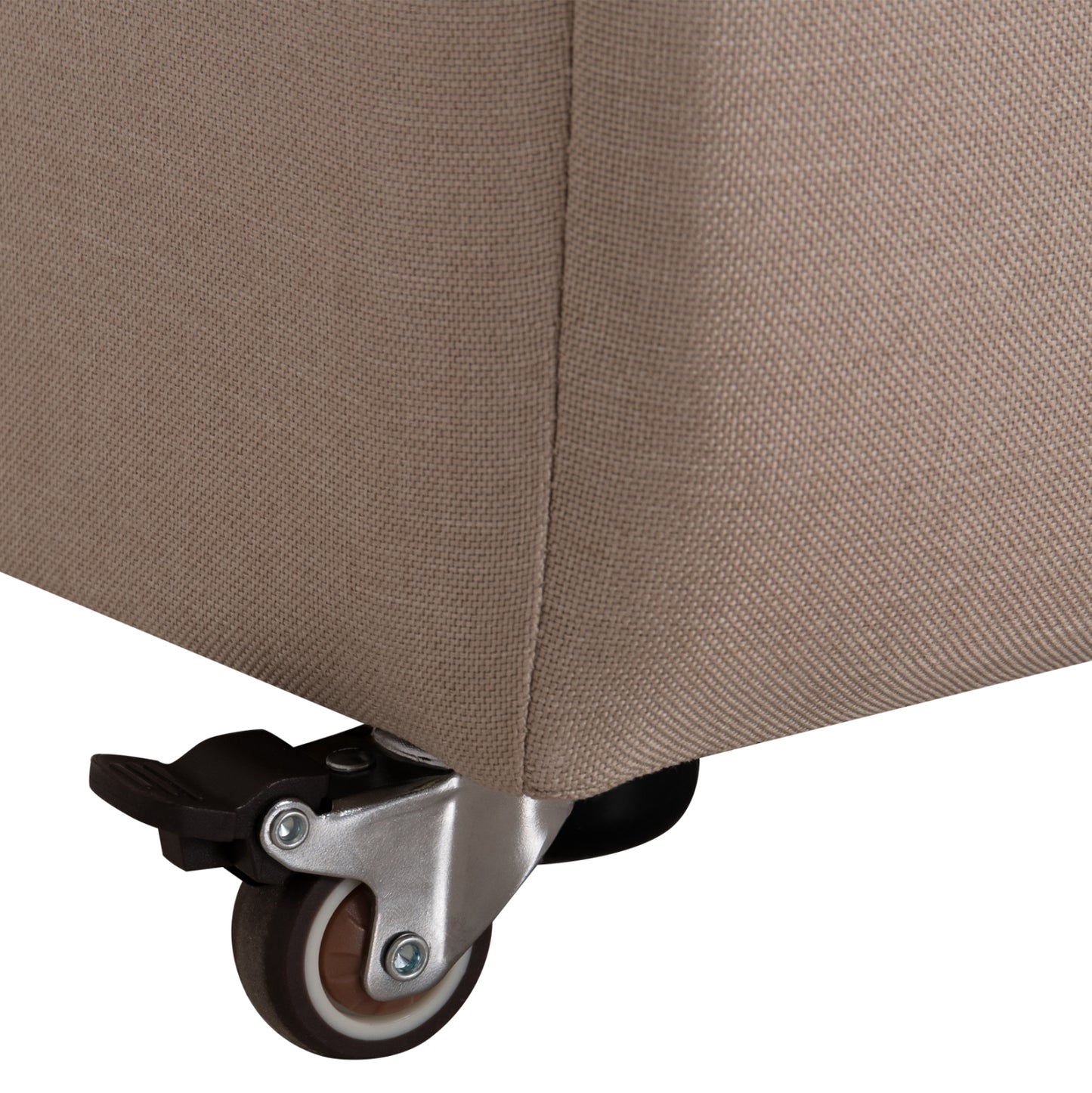 SOFA-BED 3-SEATER KEND HM3313.03 FABRIC IN LIGHT BEIGE 188x85x82Hcm.